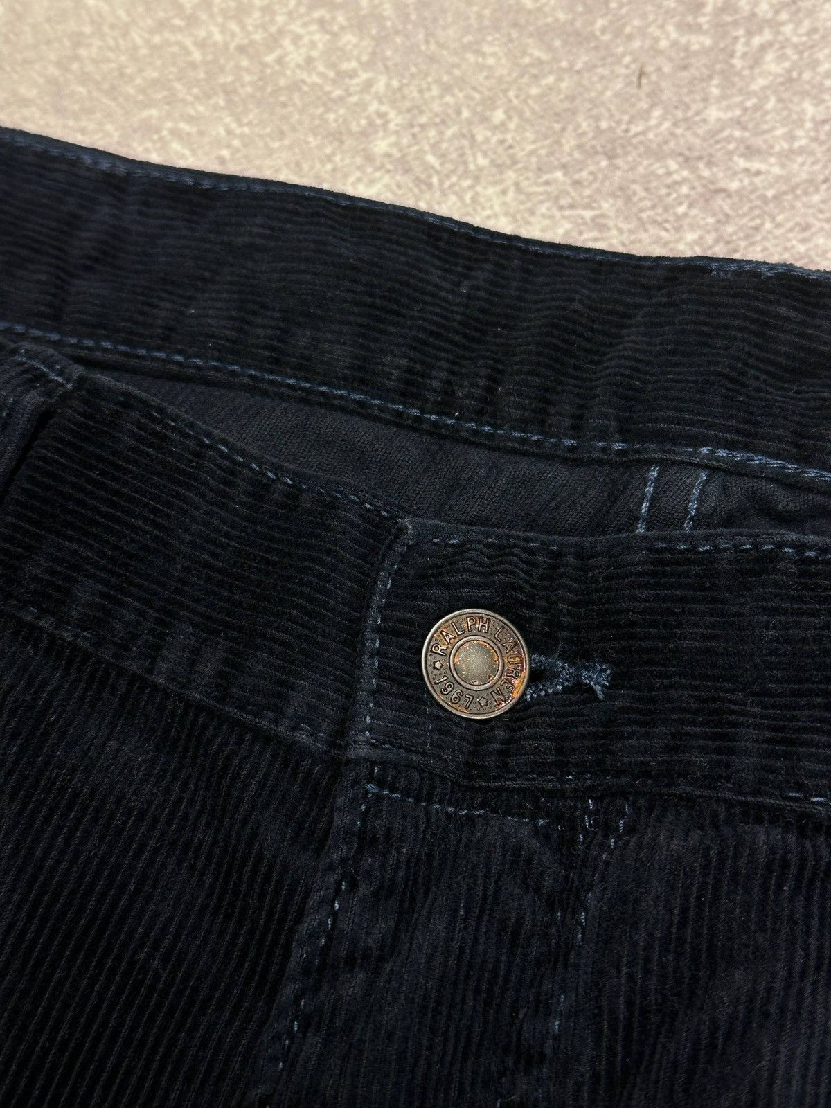 Polo Ralph Lauren Vintage Polo Ralph Lauren Velvet Corduroy Baggy Pants 36x34 Size US 36 / EU 52 - 7 Thumbnail