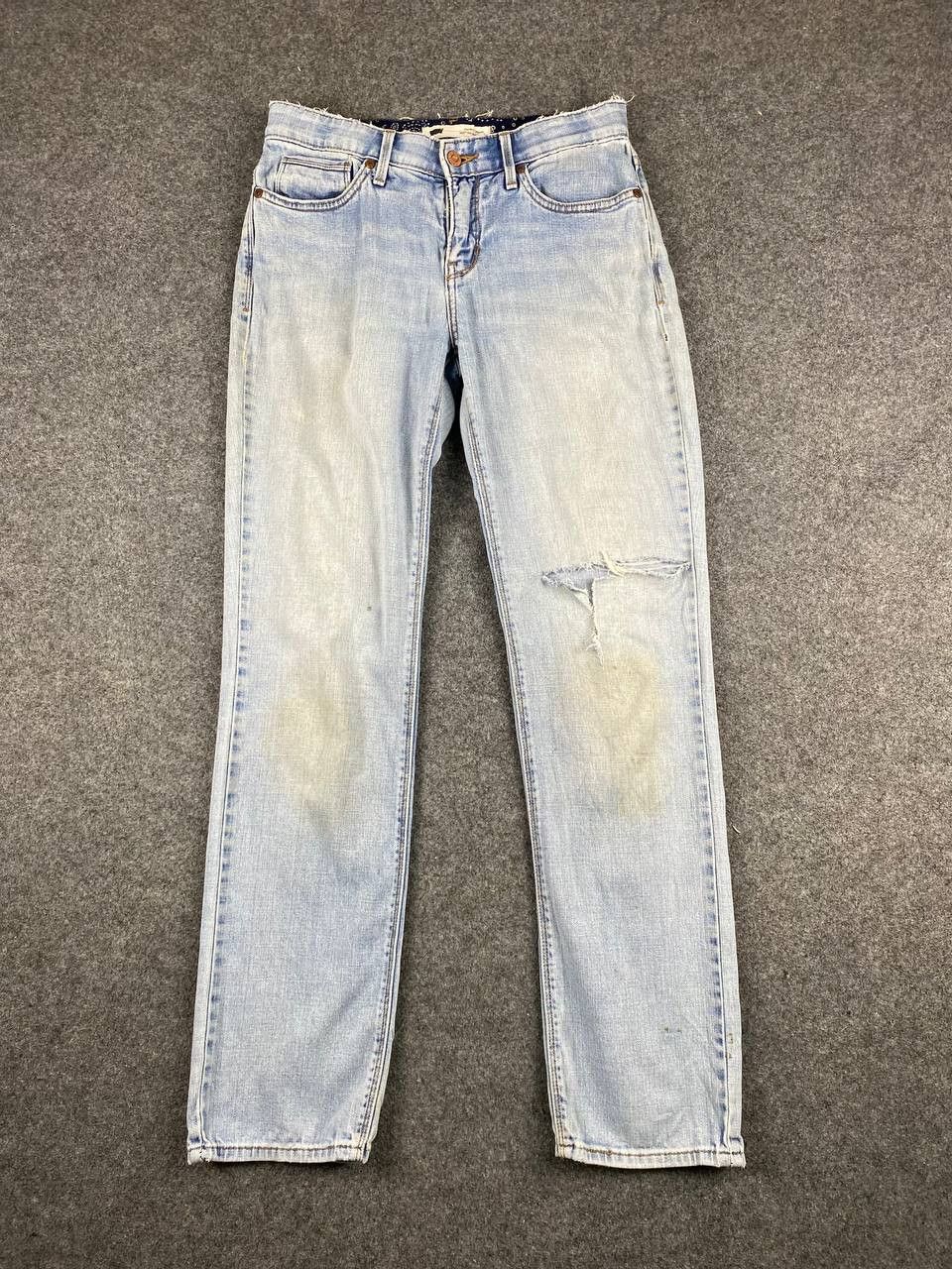 Levi's levis 525 straight leg distressed denim Size 30" / US 8 / IT 44 - 7 Thumbnail