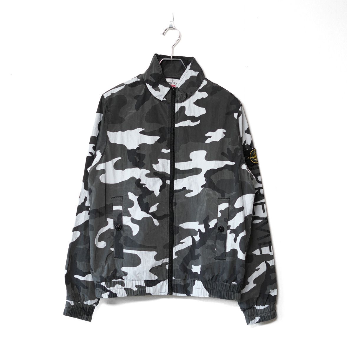 SUPREME×STONE ISLAND SS2016 NYLON METAL TRACK JACKET