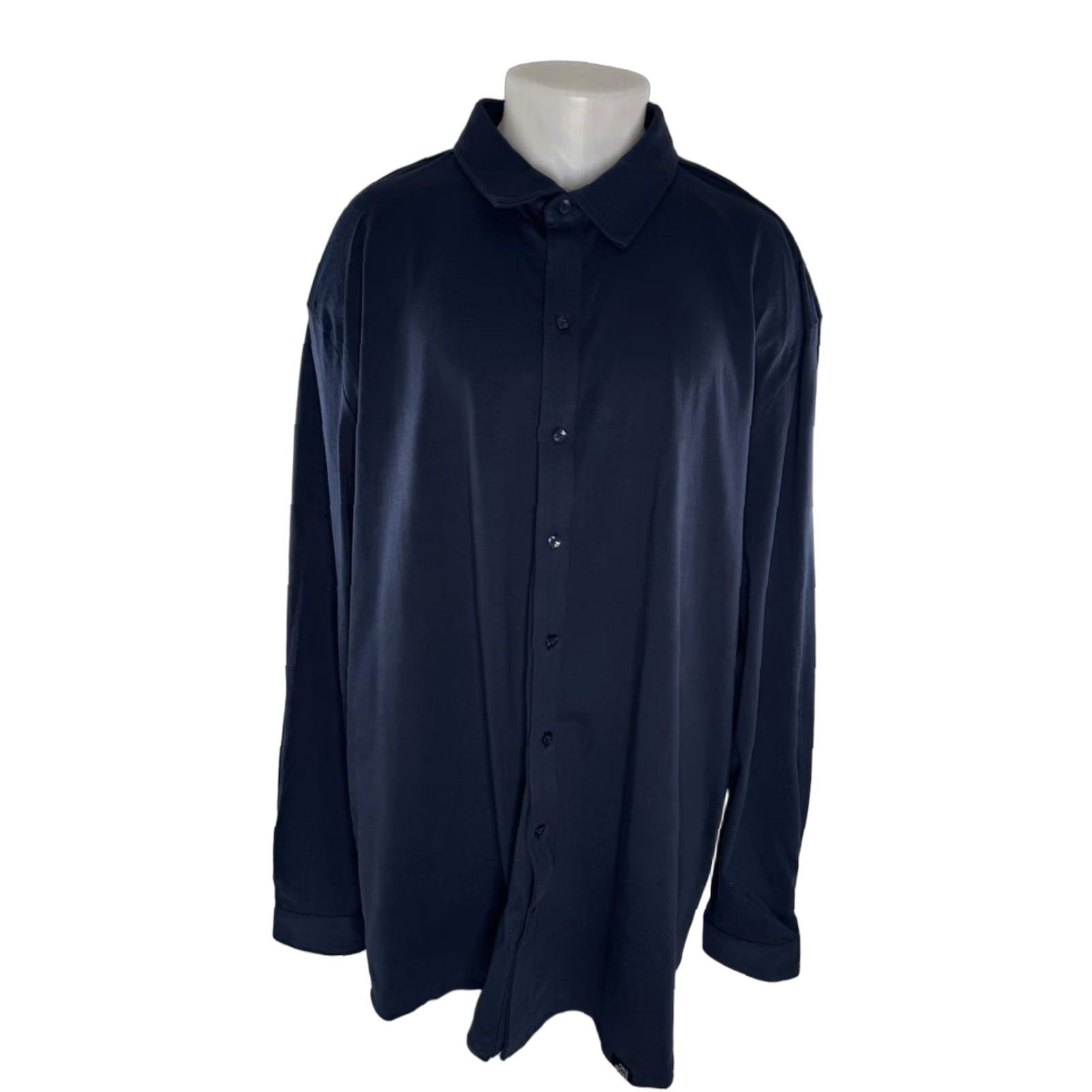 Vintage ONEBONE Shirt Big & Tall Adults Size 4 Blue Long Sleeve Button-Up Size US S / EU 44-46 / 1 - 1 Thumbnail