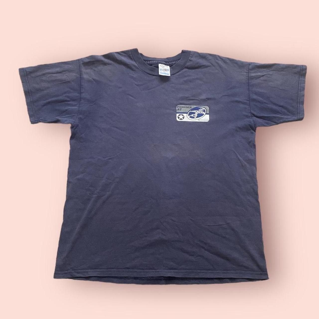 image of Vintage 1997 Phoenix Festival Staff Tee in Navy, Men's (Size XL)