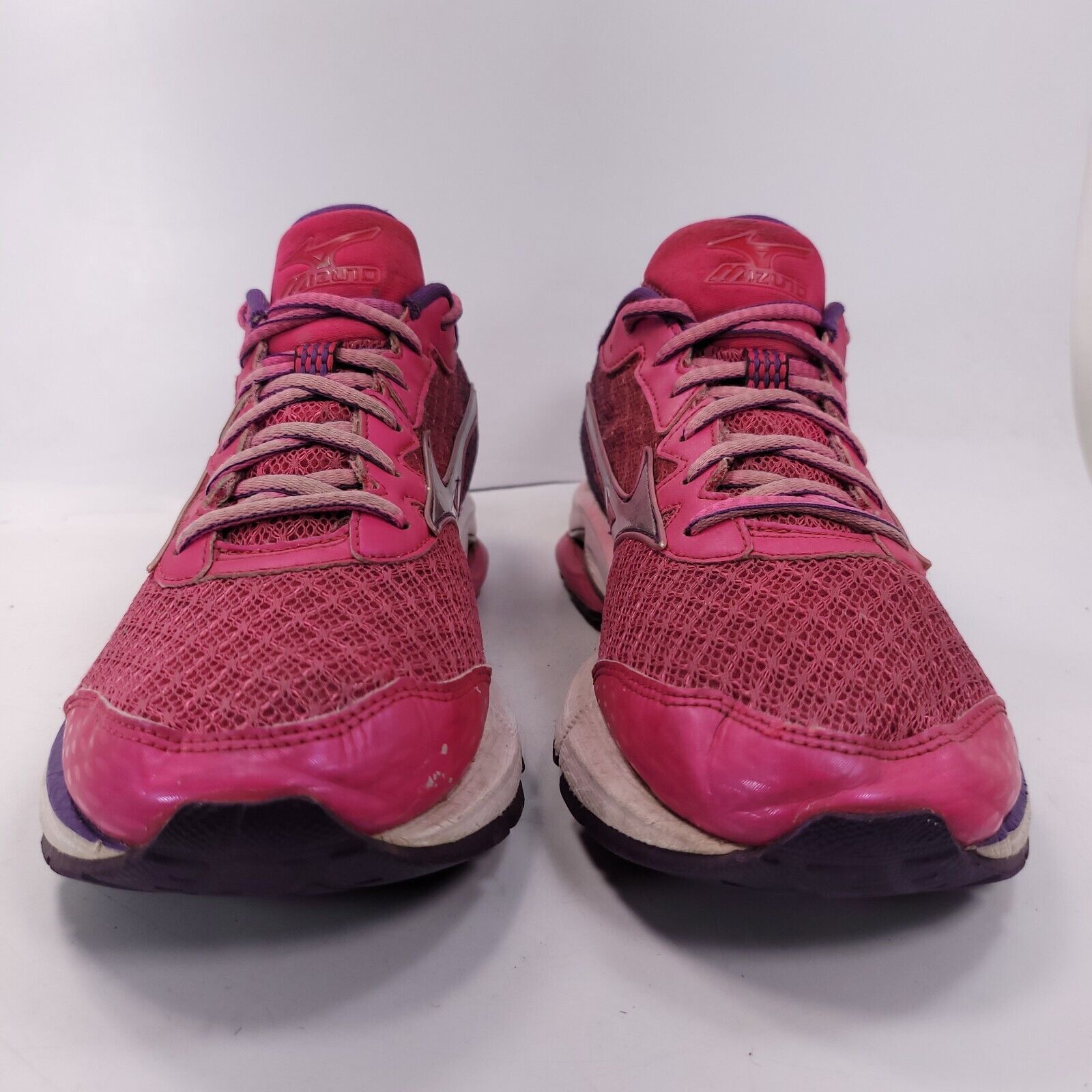 Mizuno Mizuno Wave Rider 19 Shoe Womens Size 9 J1GD160303 Pink Size US 9 / IT 39 - 2 Thumbnail