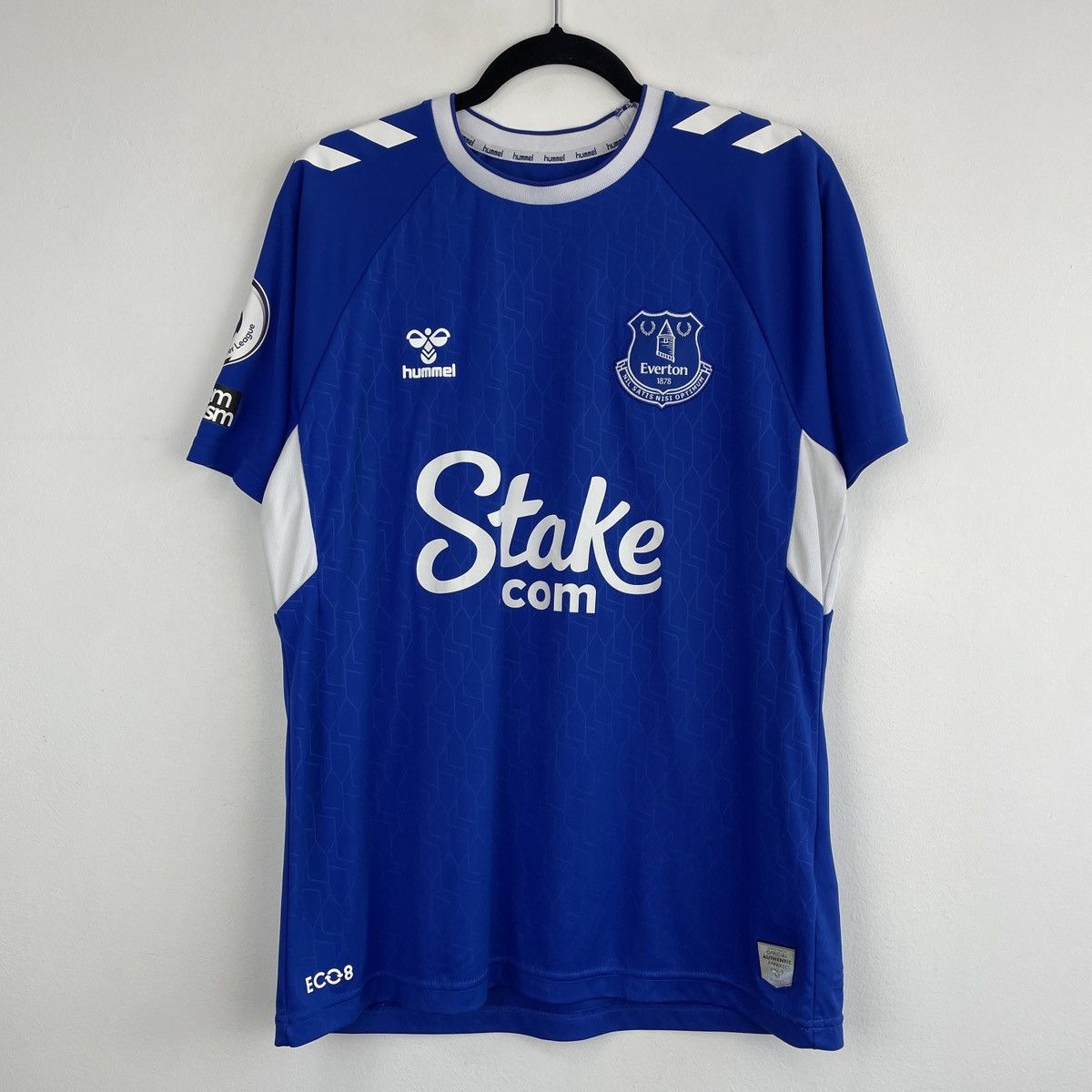 Hummel Everton Vitaliy Mykolenko Home Jersey Shirt 2022/2023 sz M-L Size US M / EU 48-50 / 2 - 2 Thumbnail
