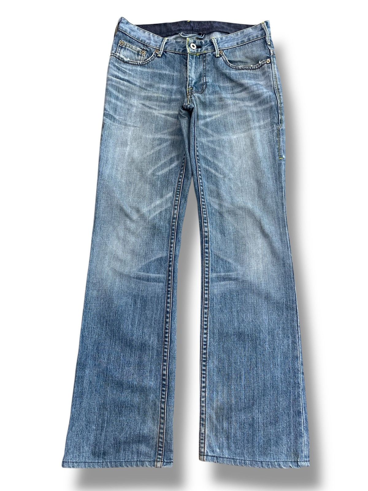 Levi's Levi’s Vintage Whiskers Blue Wash Style Bootcut Jeans Size US 30 / EU 46 - 1 Thumbnail