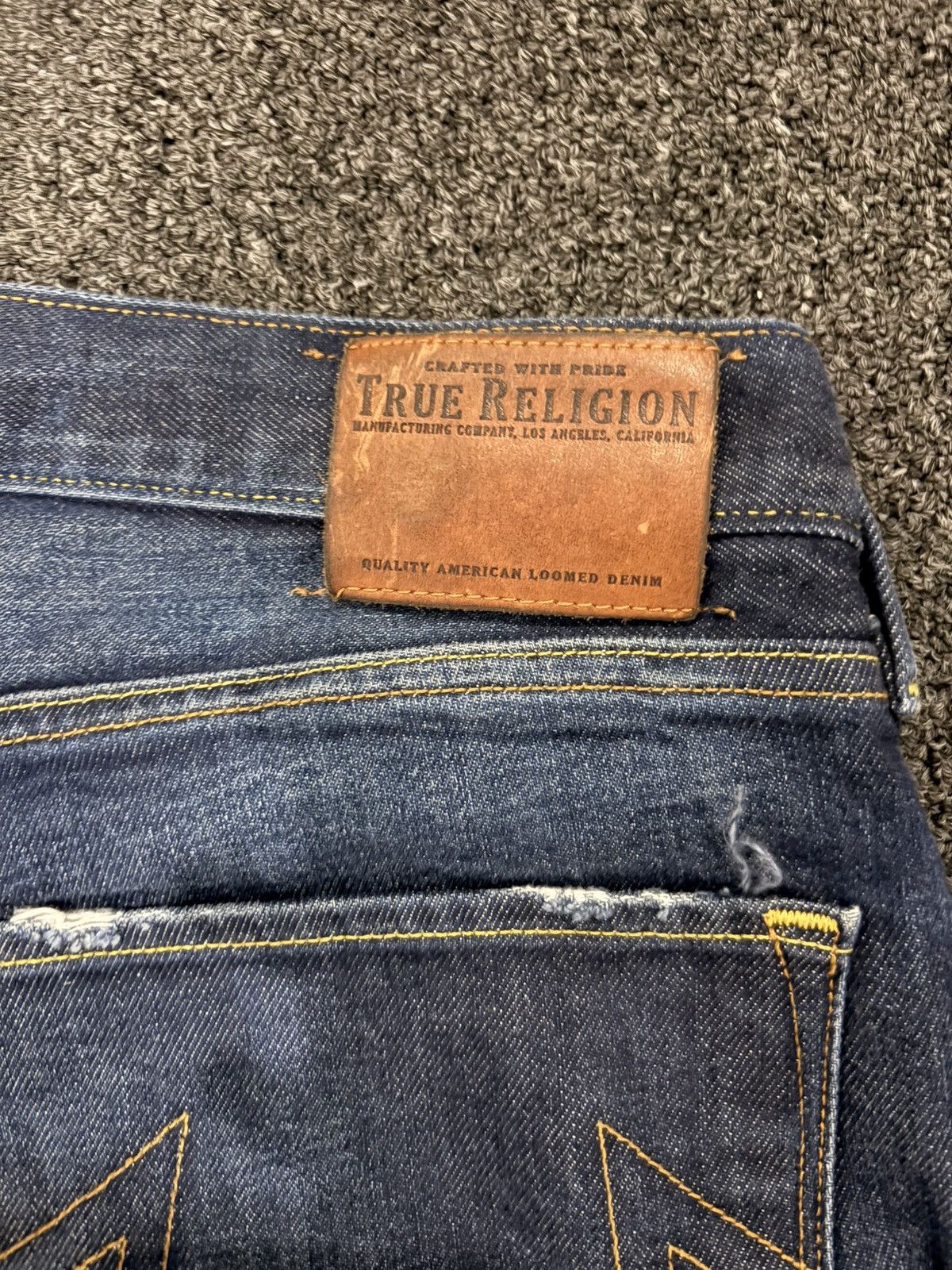 True Religion True Religion Blue Jeans Size US 33 - 3 Thumbnail