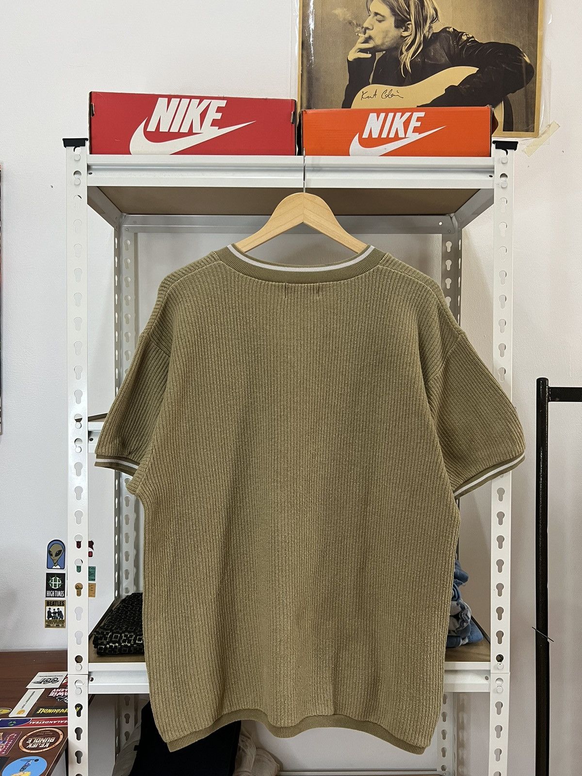 Alien Workshop Vintage 90's Bitch Skateboard Knit Shirt Fuct Hook Ups Size US L / EU 52-54 / 3 - 5 Thumbnail