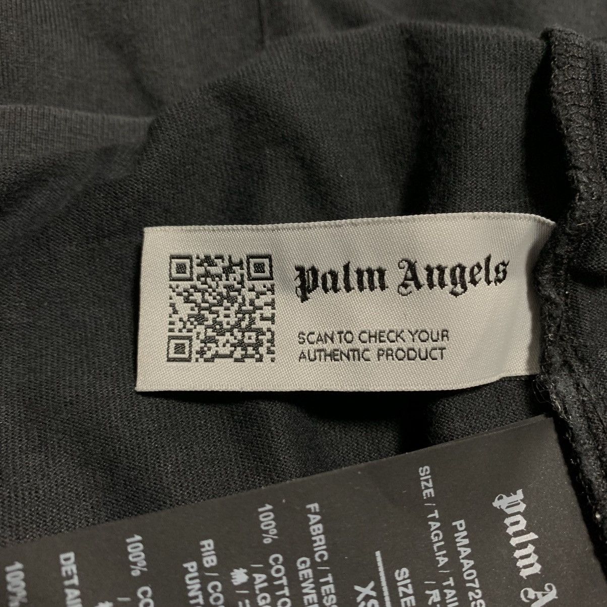 Palm Angels Palm Angels XS Neon Palm Tree Black Tee Size US XS / EU 42 / 0 - 6 Thumbnail