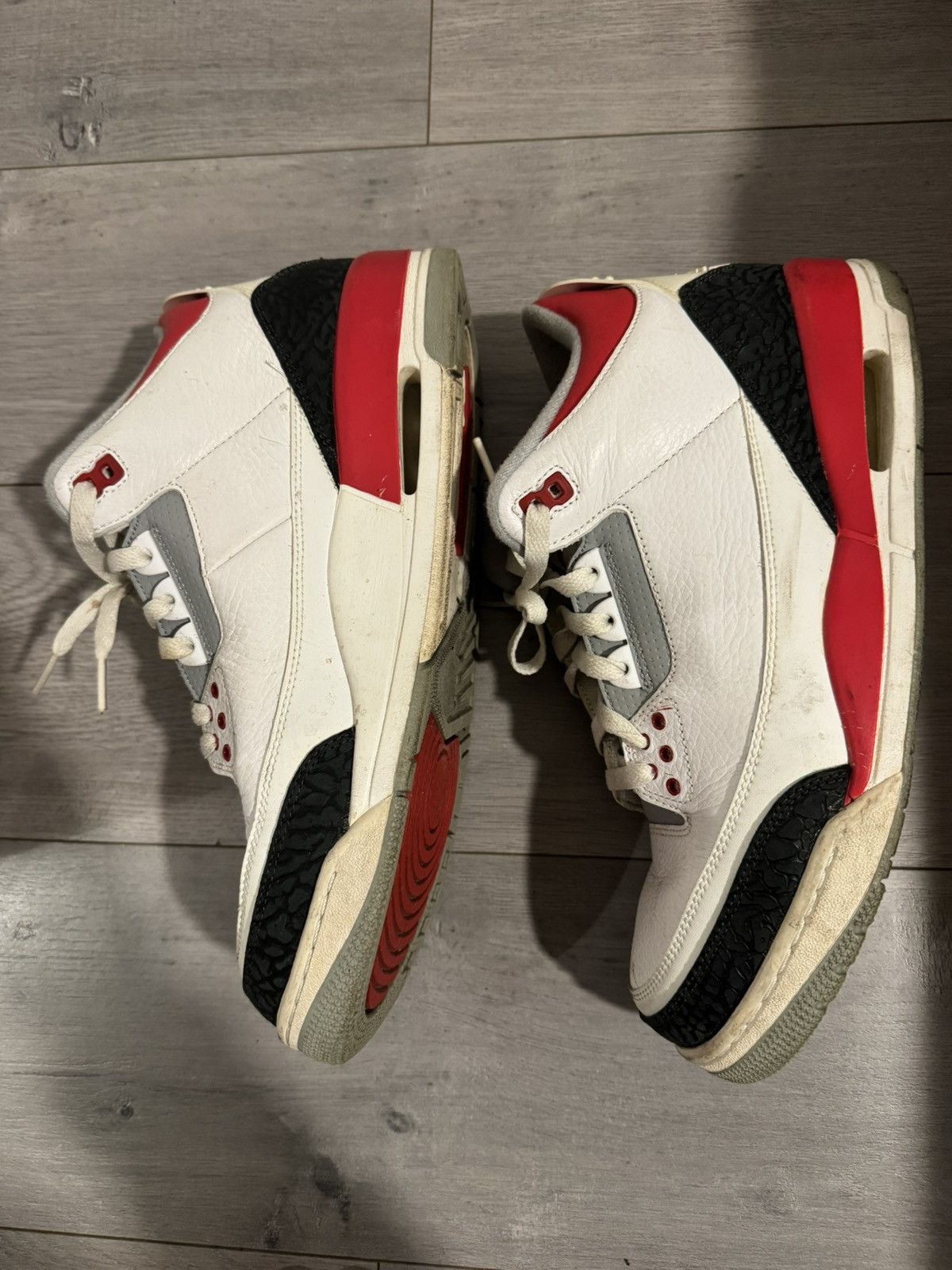 Jordan Brand Jordan Fire Red 3 2013 Size US 11.5 / EU 44-45 - 5 Thumbnail