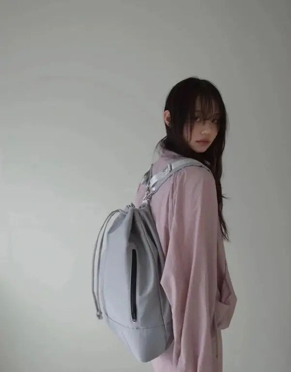 VIBE Grey y2k backpack shoulder bag Size ONE SIZE - 4 Thumbnail