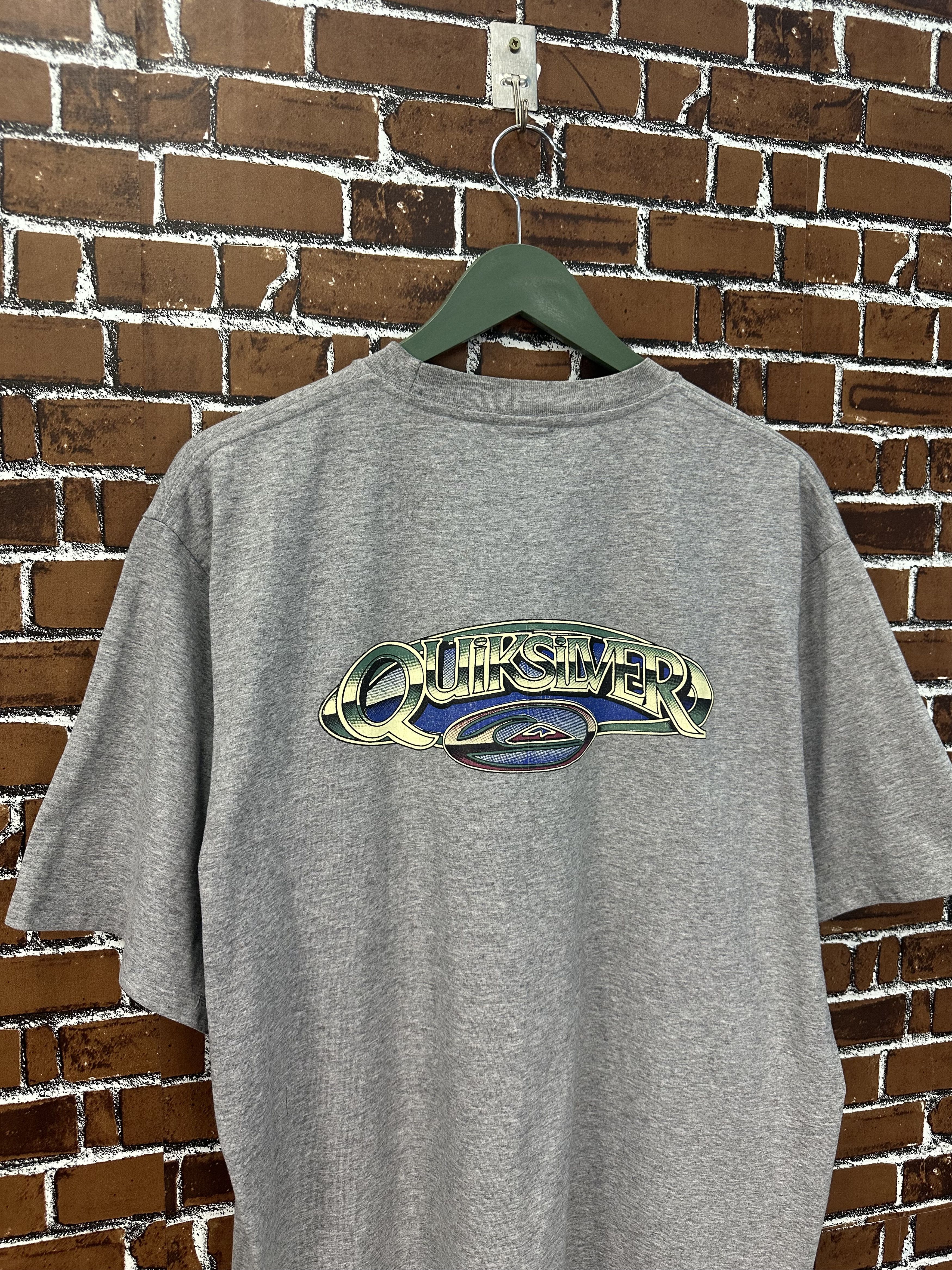 Quiksilver Vintage 90s Quiksilver Usa Hookups Tshirt A1032 Size US L / EU 52-54 / 3 - 2 Thumbnail