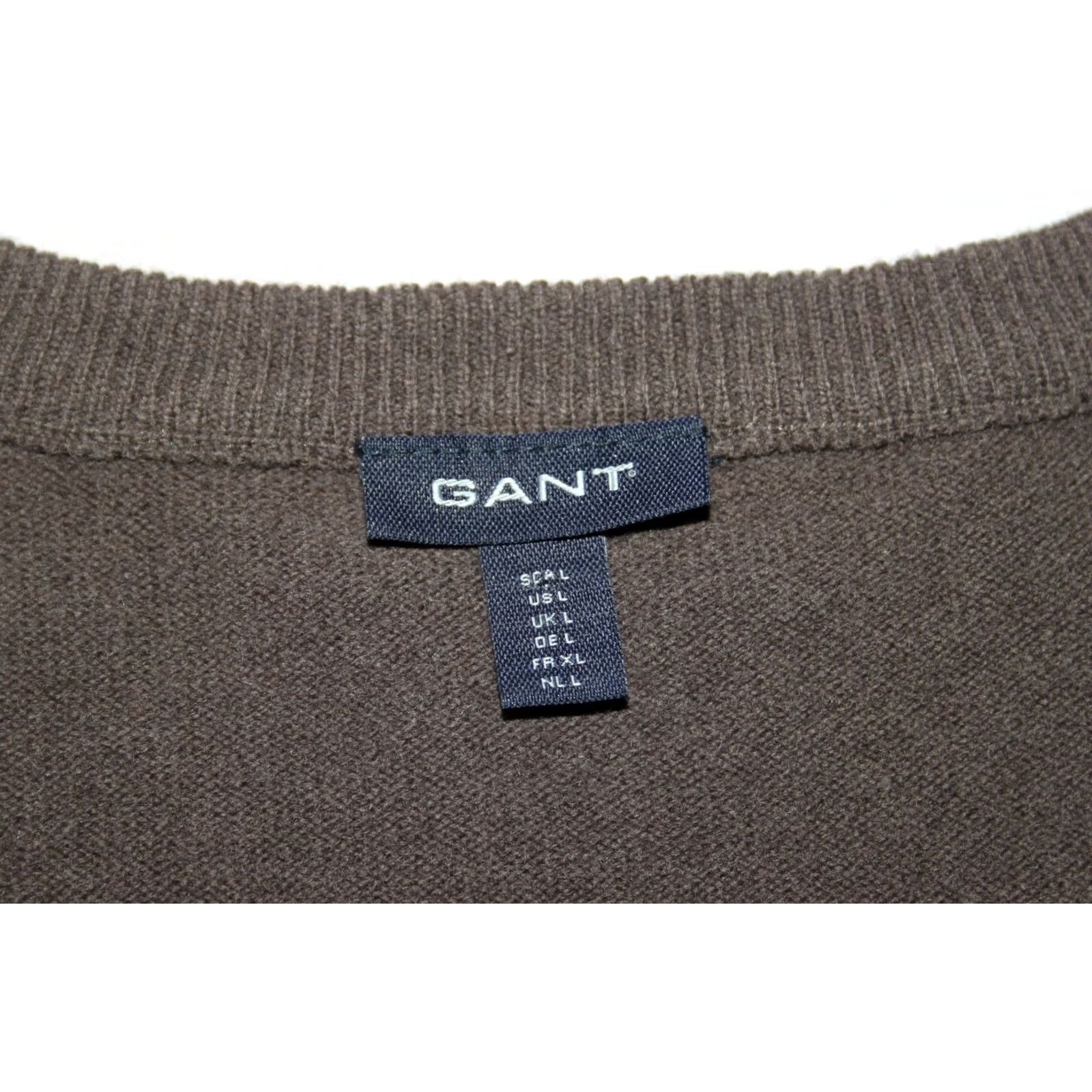 Gant GANT Waistcoat Shirt? No, Vest Waistcoat GANT 100% wool Brown L Womens Ready to wear Size L / US 10 / IT 46 - 4 Thumbnail