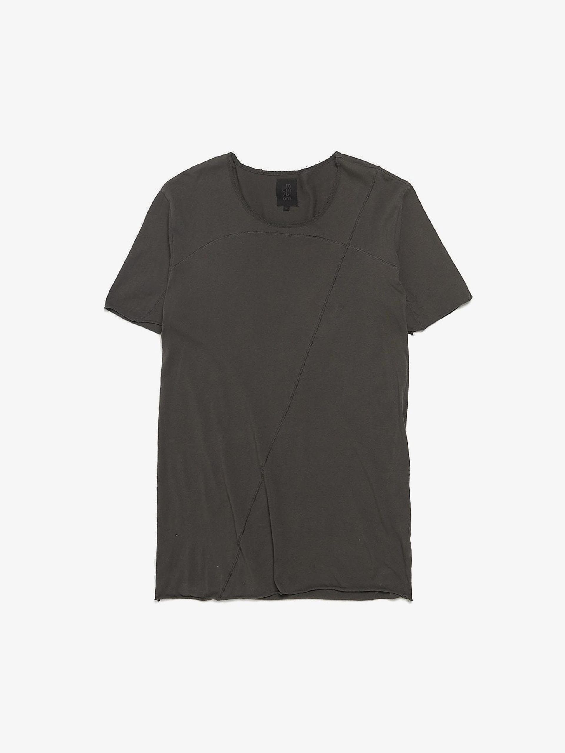 image of Thom Krom Black Basic T-Shirt, Men's (Size Medium)