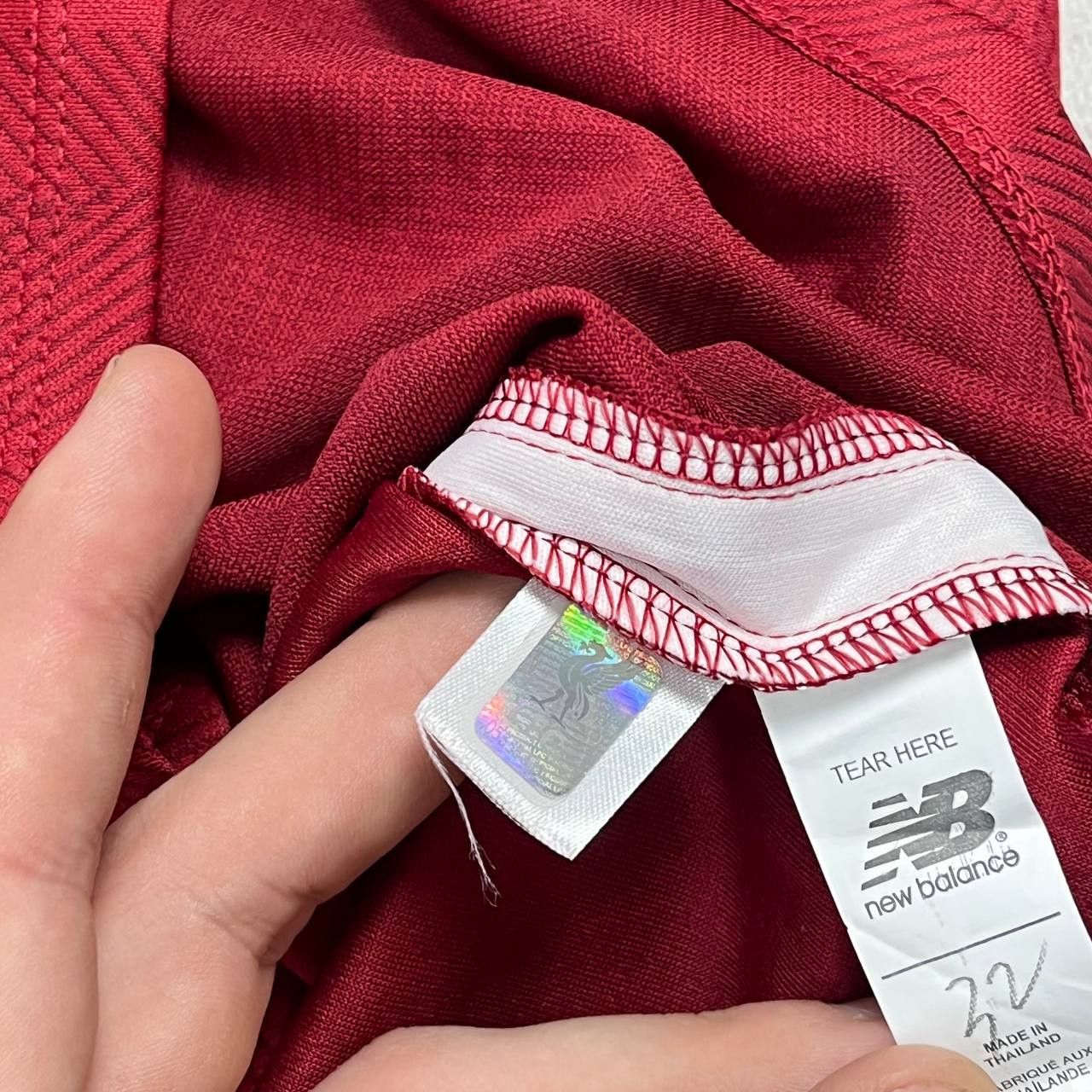 New Balance NWT New Balance Liverpool Jersey 2018/2019 #11 M.SALAH Size US L / EU 52-54 / 3 - 7 Thumbnail