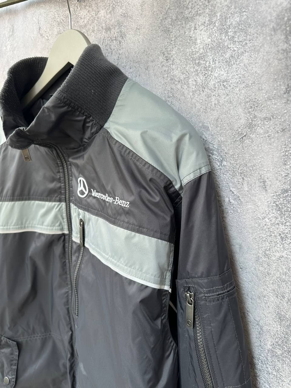 Formula 1 × Mercedes-Benz Mercedes Benz Racing Jacket Nylon Bomber Formula Uno 90s Size US XL / EU 56 / 4 - 6 Thumbnail