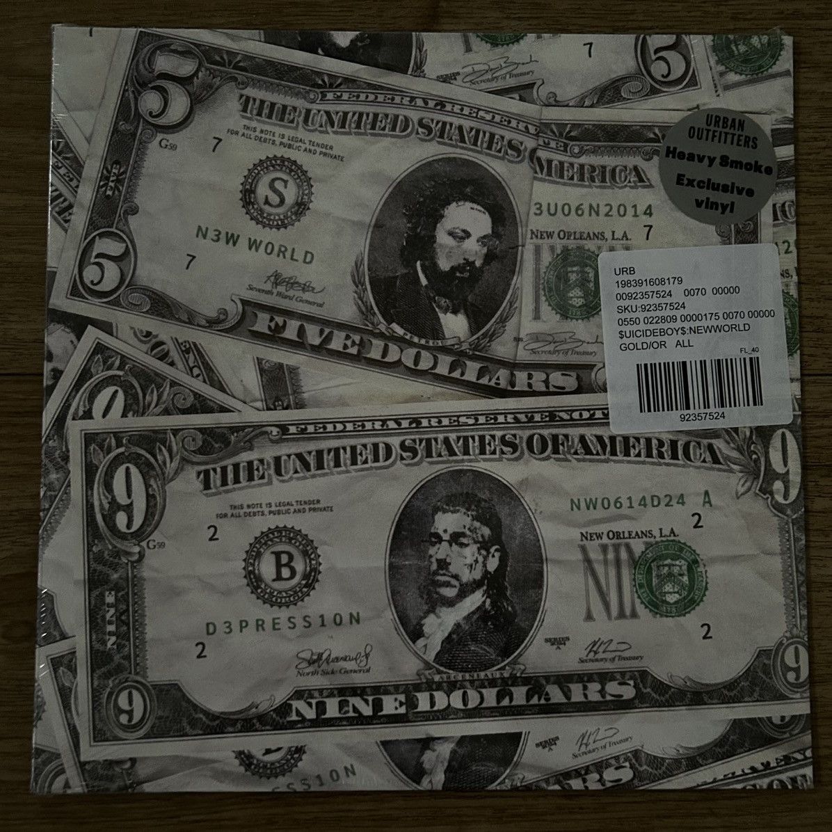 G59 Records $uicideboy$ New World Depression Heavy Smoke Vinyl Sealed Size ONE SIZE - 2 Thumbnail