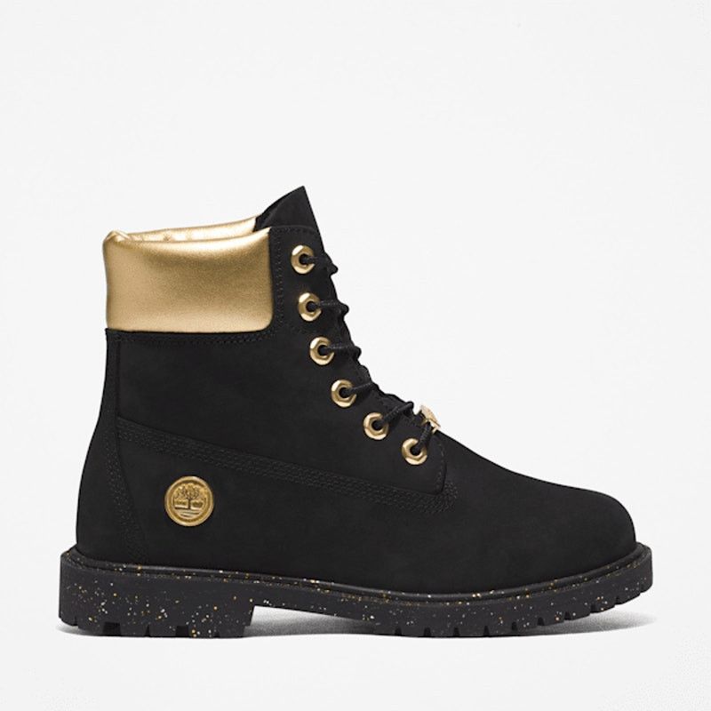 Timberland Timberland Heritage 6 In Black Gold Womens Size 6 Size US 6 / IT 36 - 2 Thumbnail