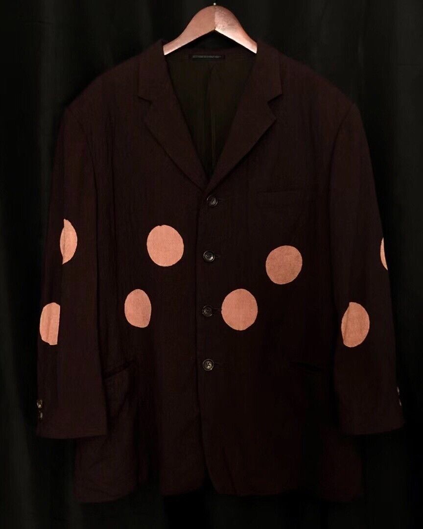 Yohji Yamamoto yohji yamamoto 1996aw unique spotted jacket Size US S / EU 44-46 / 1 - 1 Thumbnail