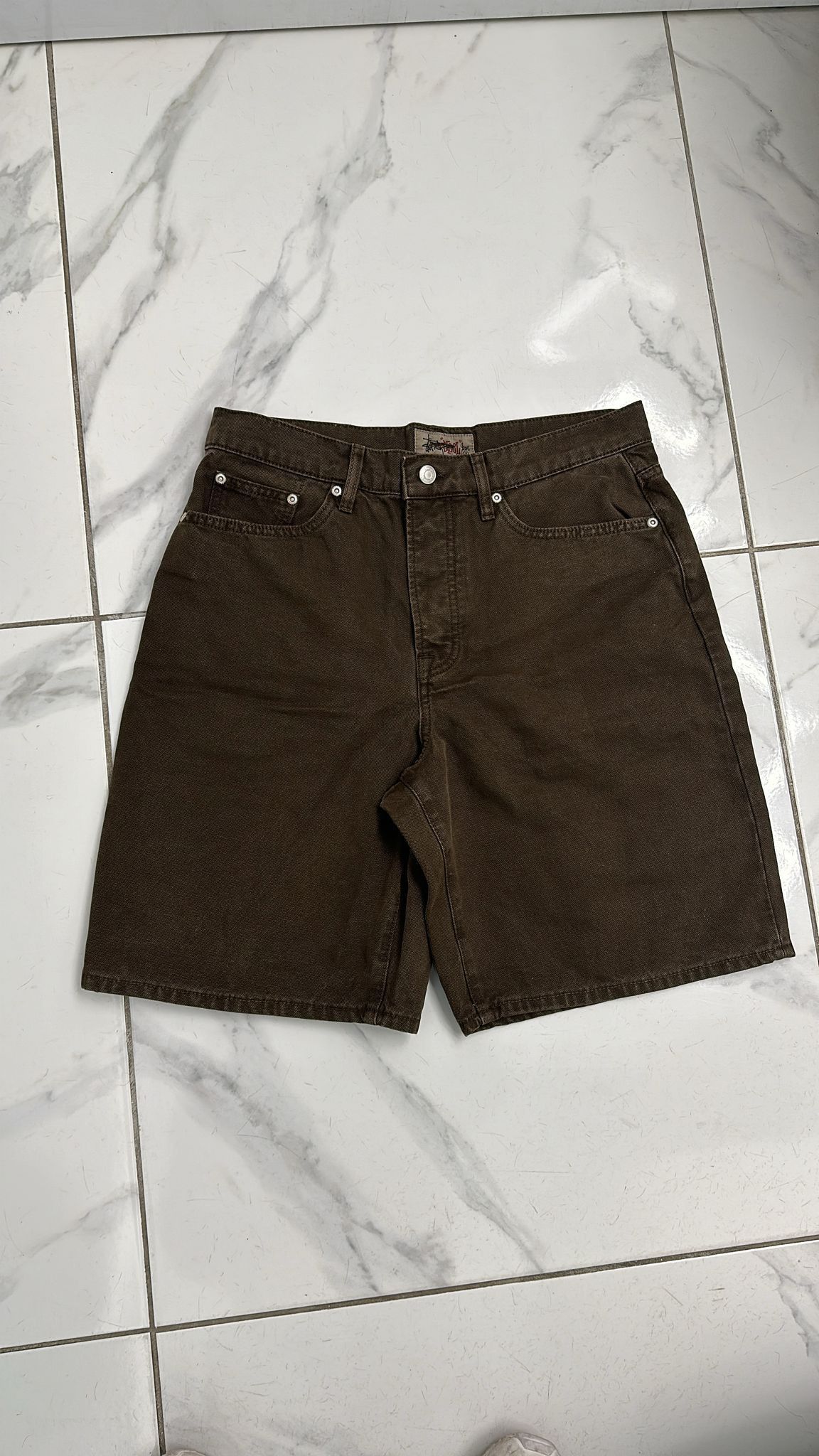 Stussy × Vintage Stüssy Big Ol Short Brown Size 30 Size US 30 / EU 46 - 3 Thumbnail