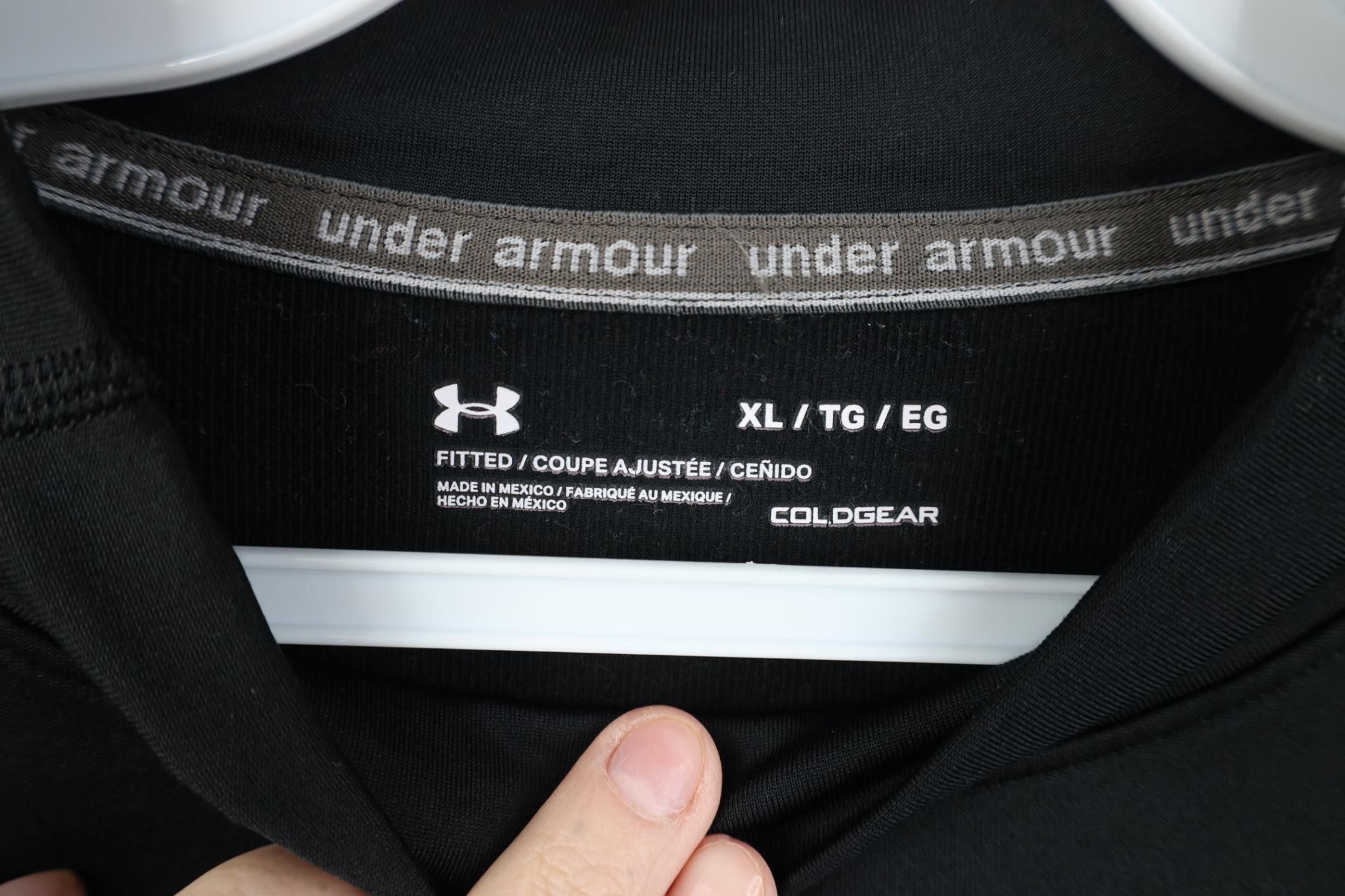 Under Armour Under Armour Compression Mock Neck Long Sleeve T-Shirt Black Size US XL / EU 56 / 4 - 5 Thumbnail
