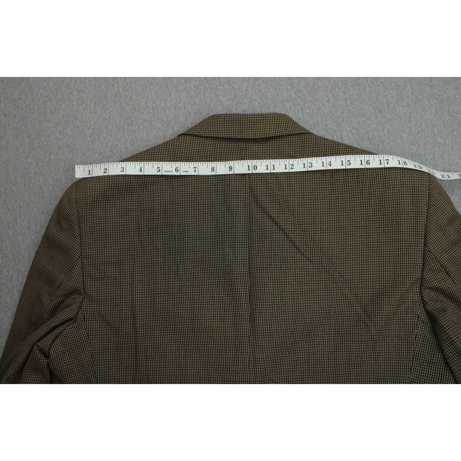 Jos. A. Bank Jos A Bank Blazer Mens 41R Brown Check Wool Signature Colle. Size 40R - 10 Thumbnail
