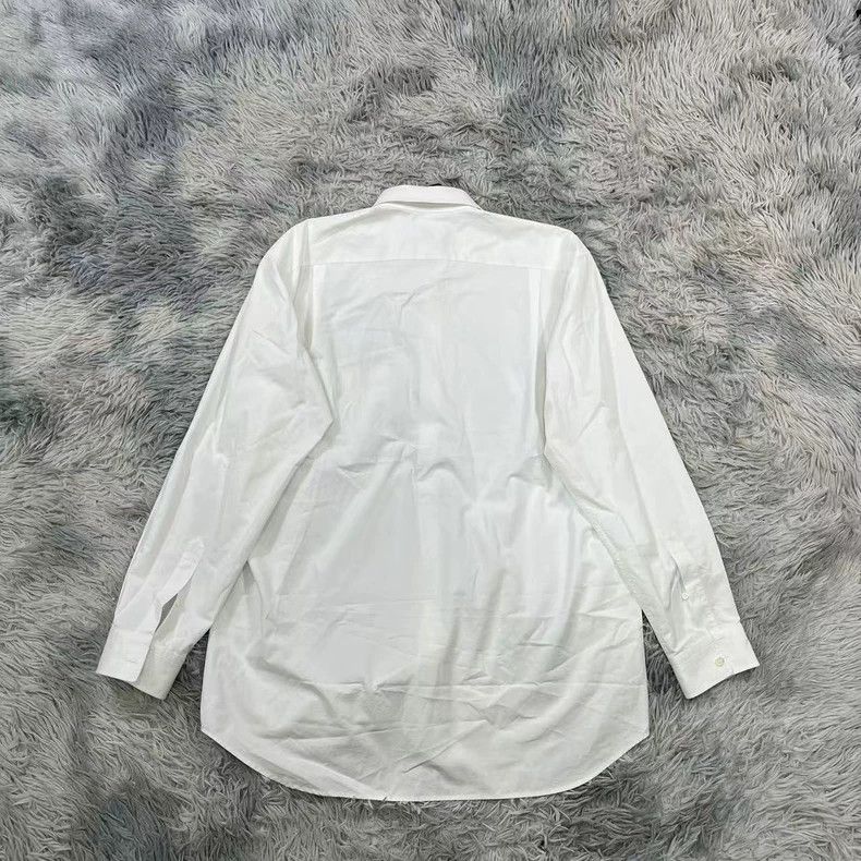 Balenciaga Balenciaga size 38 Embroidery the wave shirt 2501-Nextarrow Size US M / EU 48-50 / 2 - 2 Thumbnail