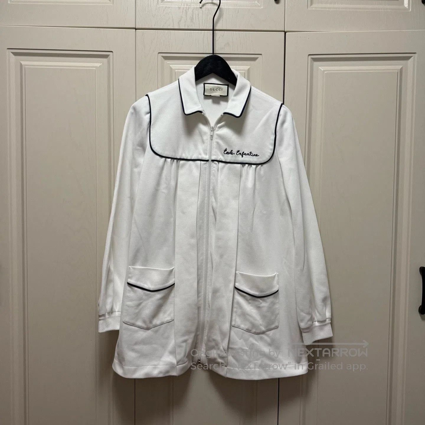 Gucci Gucci White Coat Dress S Size. Size S / US 4 / IT 40 - 1 Thumbnail