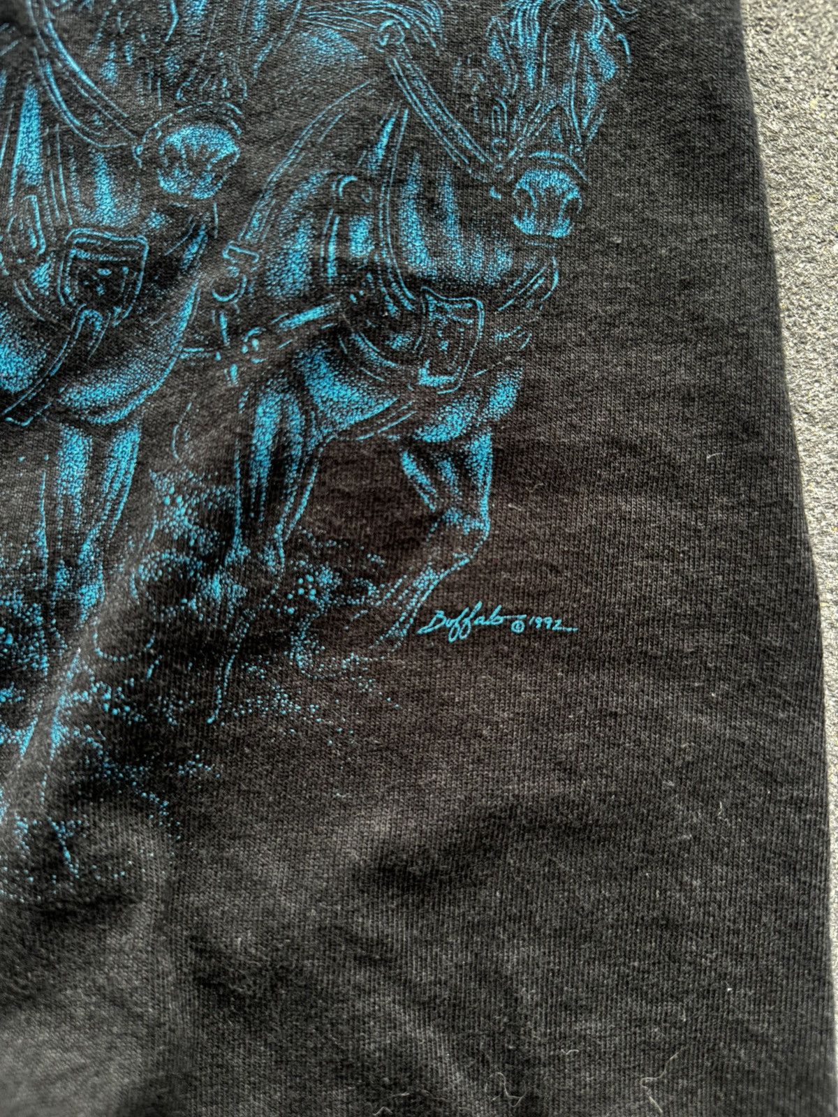Vintage VINTAGE FADED 90's WELLS FARGO TEE Size US XL / EU 56 / 4 - 5 Thumbnail
