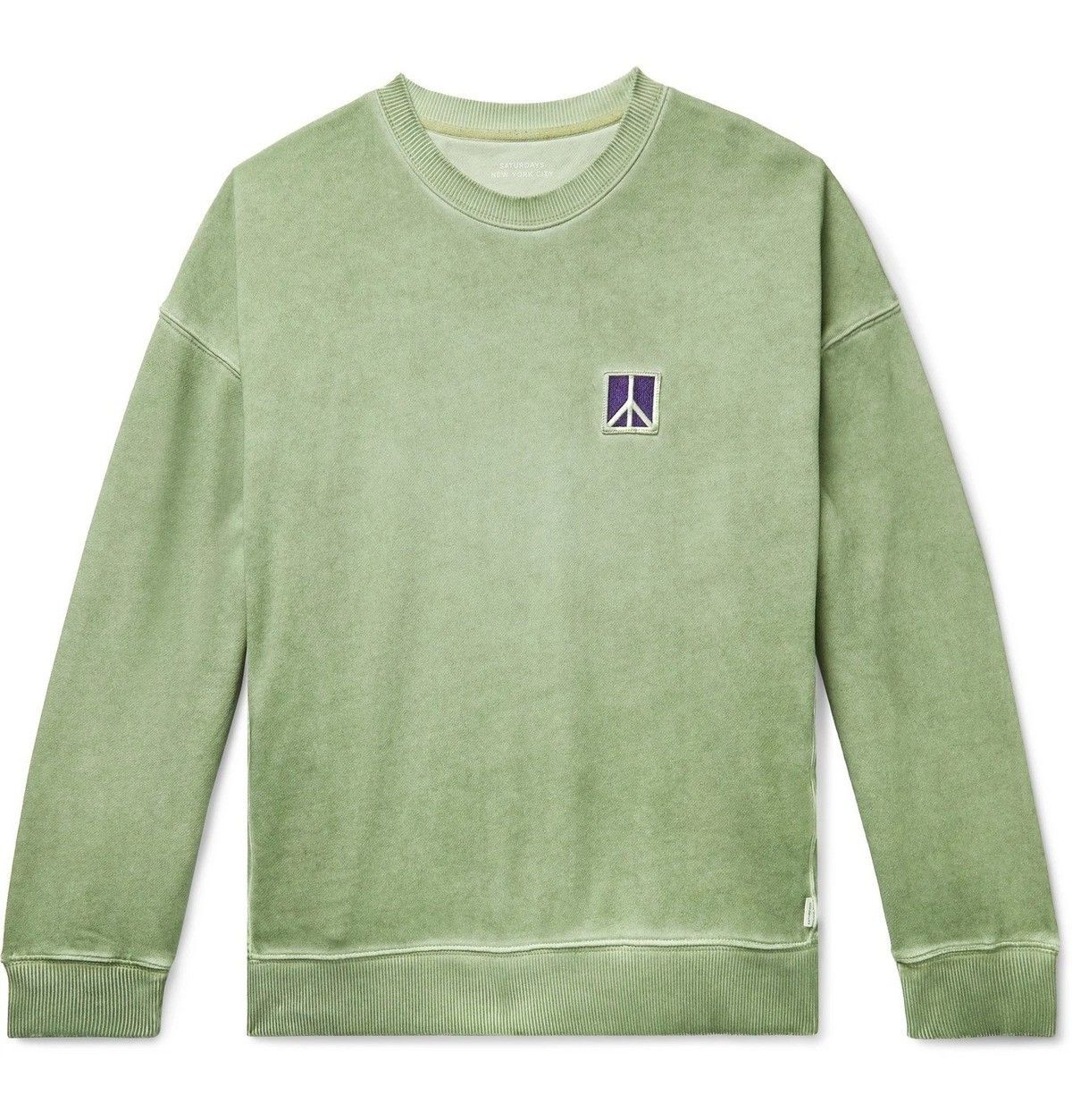 Other Saturdays New York City Embroidered Dyed Large Sweatshirt Size US L / EU 52-54 / 3 - 1 Thumbnail