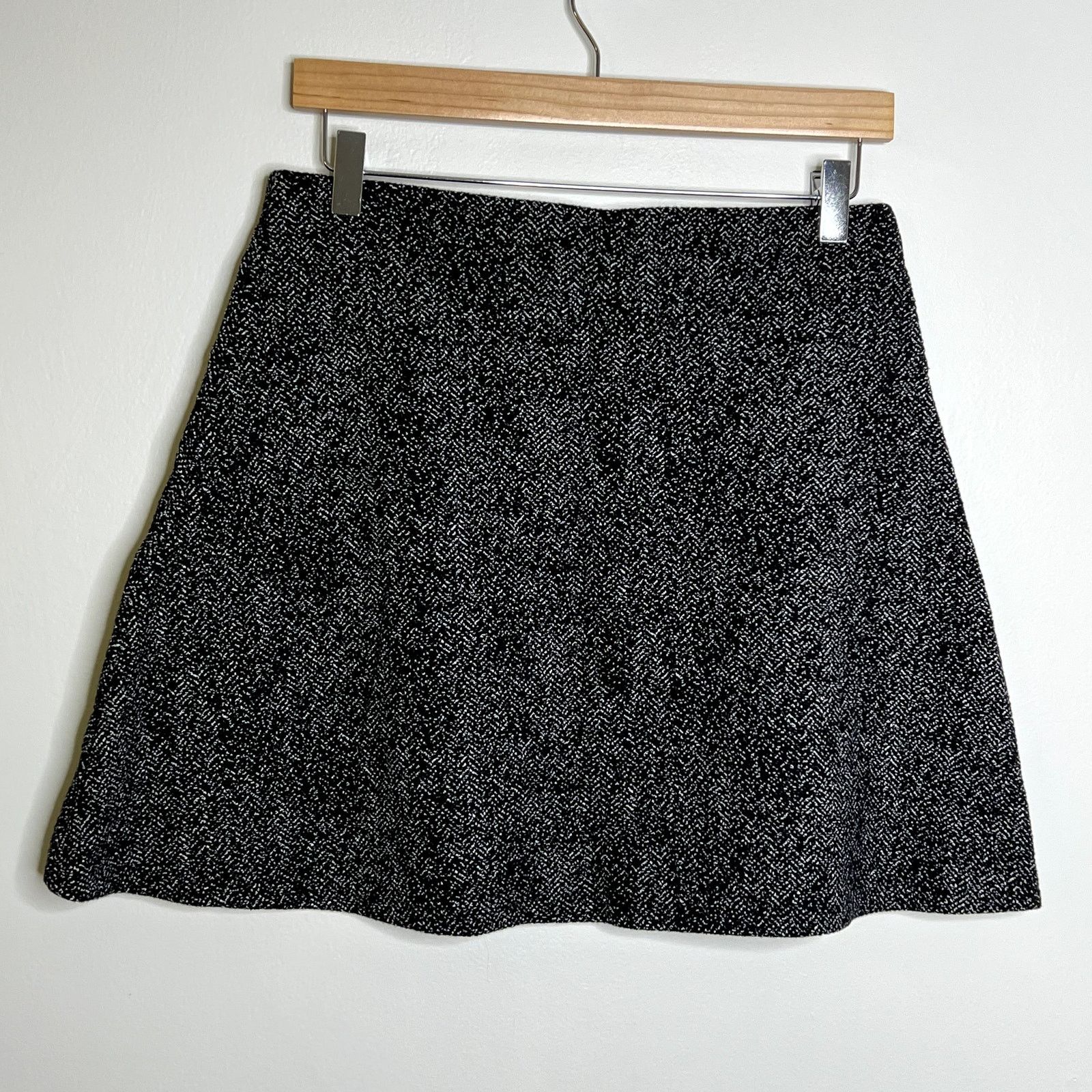 Loft Loft Herringbone Patterned High Waist Skirt Size 27" / US 4 / IT 40 - 4 Thumbnail