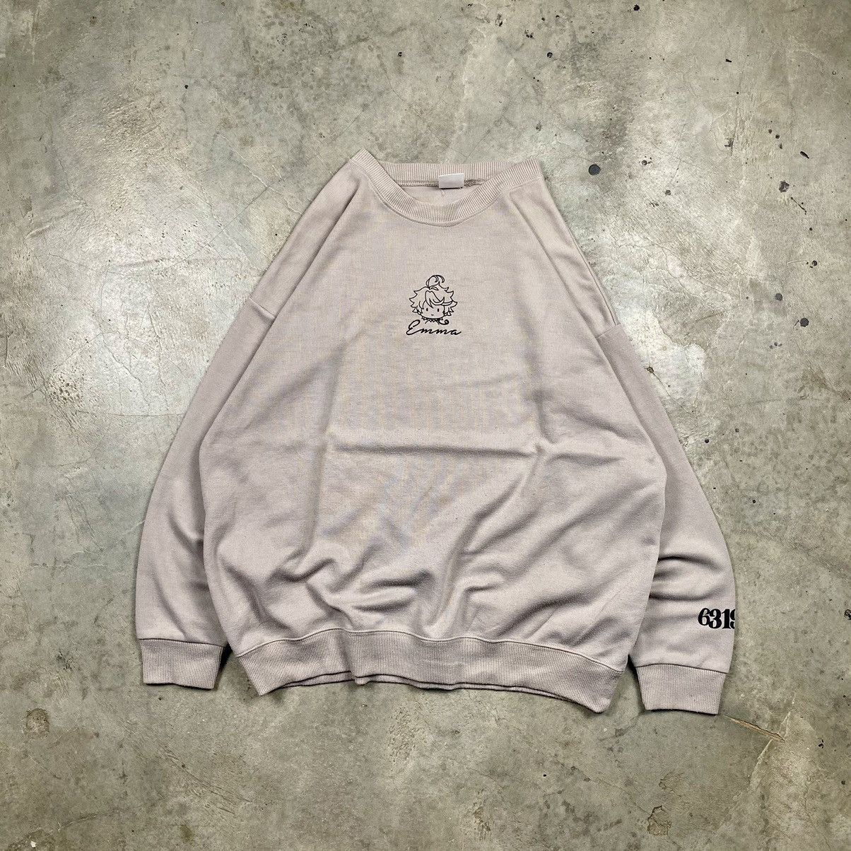 Anime × Japanese Brand y2k The Promised Neverland Enma Boxy Crewneck Size US M / EU 48-50 / 2 - 1 Thumbnail