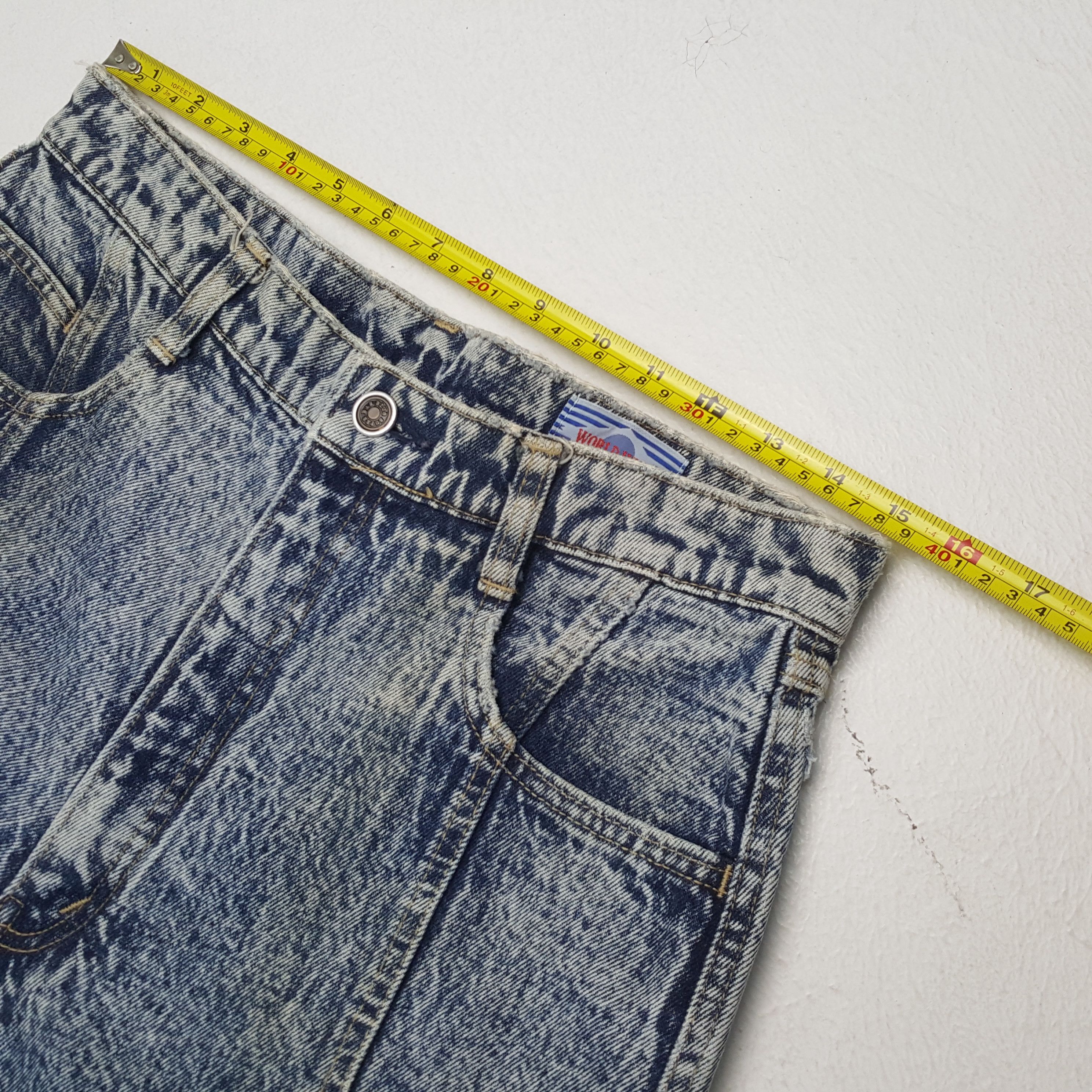 Vintage SUPER BARREL BOBSON Fashion Style Streetwear Jeans Size US 30 / EU 46 - 7 Thumbnail