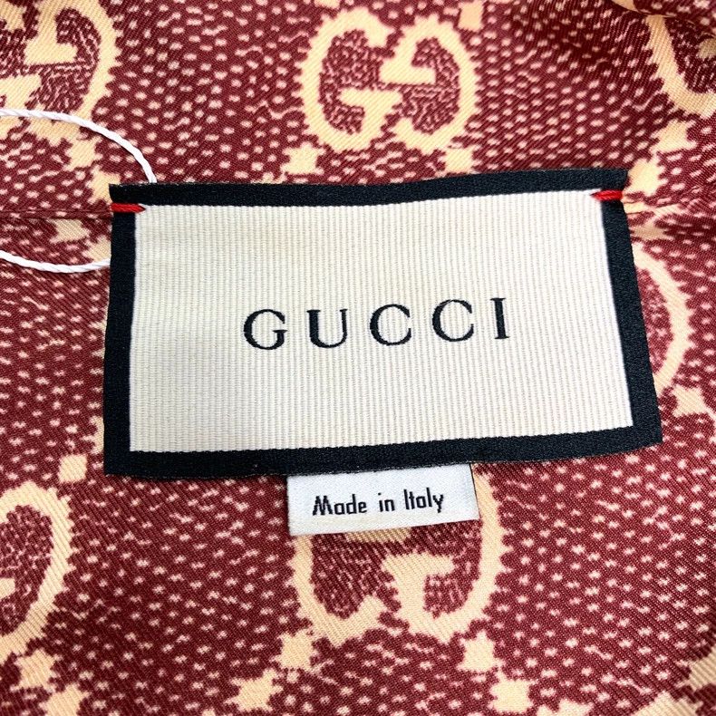 Gucci GucciBrown logo double G full print half zipper high collar Size XS / US 0-2 / IT 36-38 - 6 Thumbnail