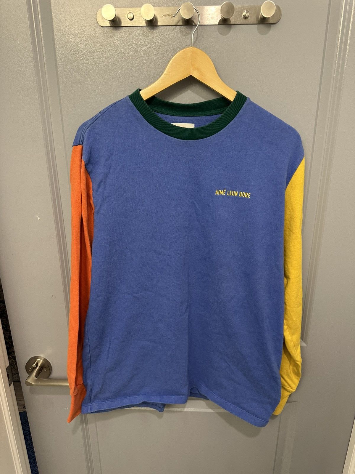 Aime Leon Dore Aime Leon Dore Colorblock Long Sleeve Top Size US M / EU 48-50 / 2 - 1 Thumbnail
