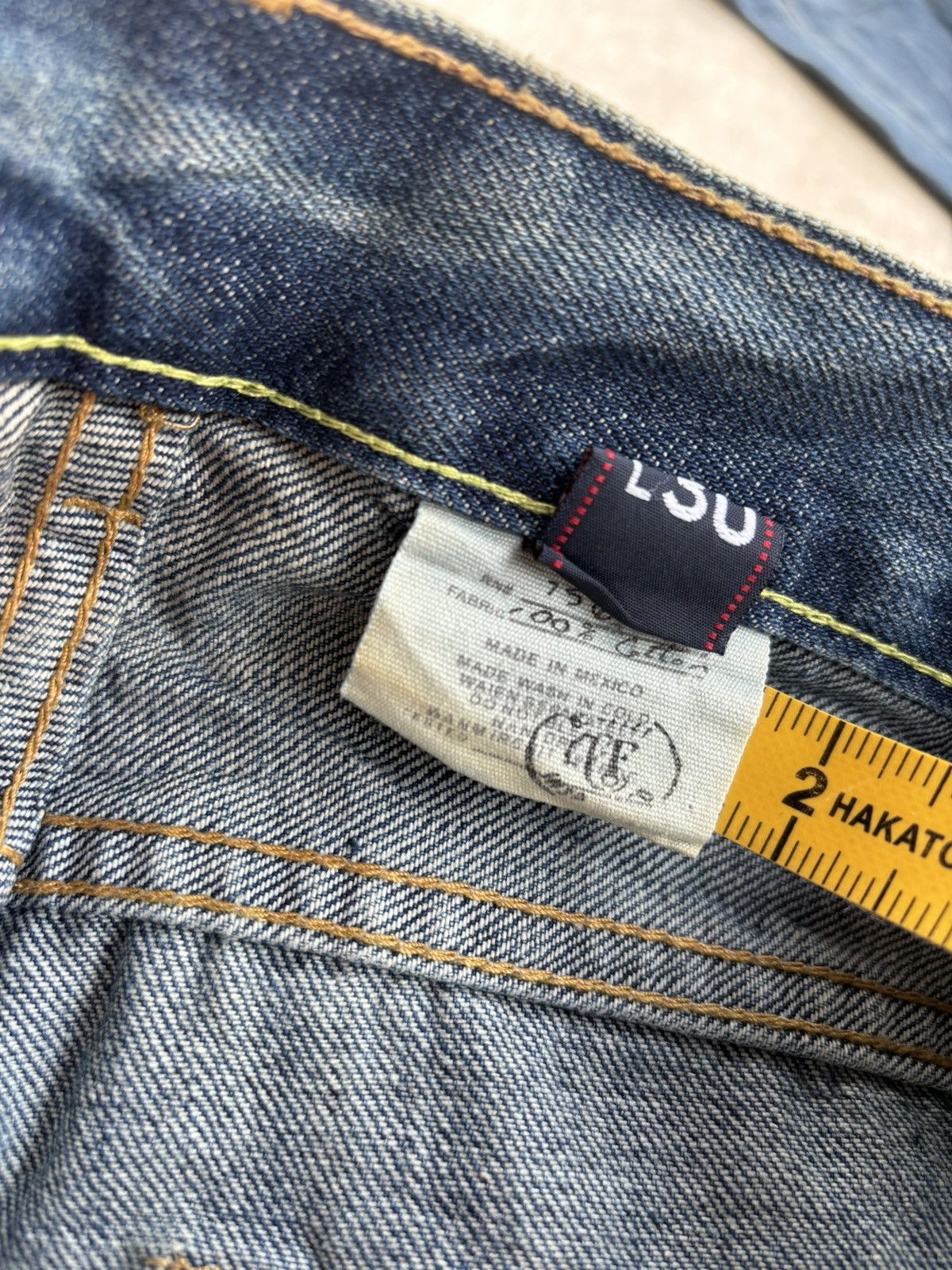 Hysteric Glamour × Japanese Brand Vintage Abercrombie And Fitch Paint Denim Jeans Size US 30 / EU 46 - 9 Thumbnail