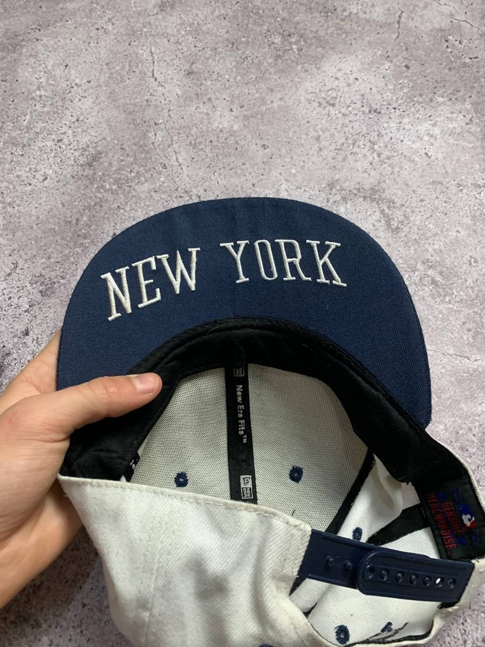 New York Yankees 90s New Era Yankees hat Size ONE SIZE - 7 Thumbnail