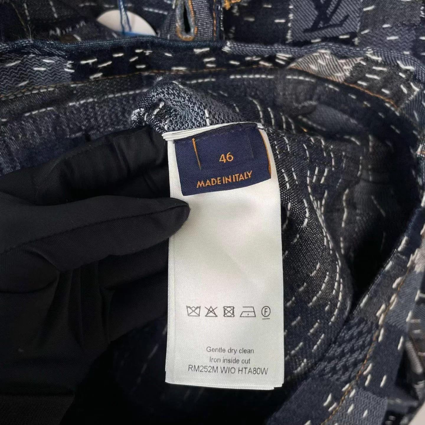 Louis Vuitton LV Denim Jacket Blue 46 Size US S / EU 44-46 / 1 - 2 Thumbnail