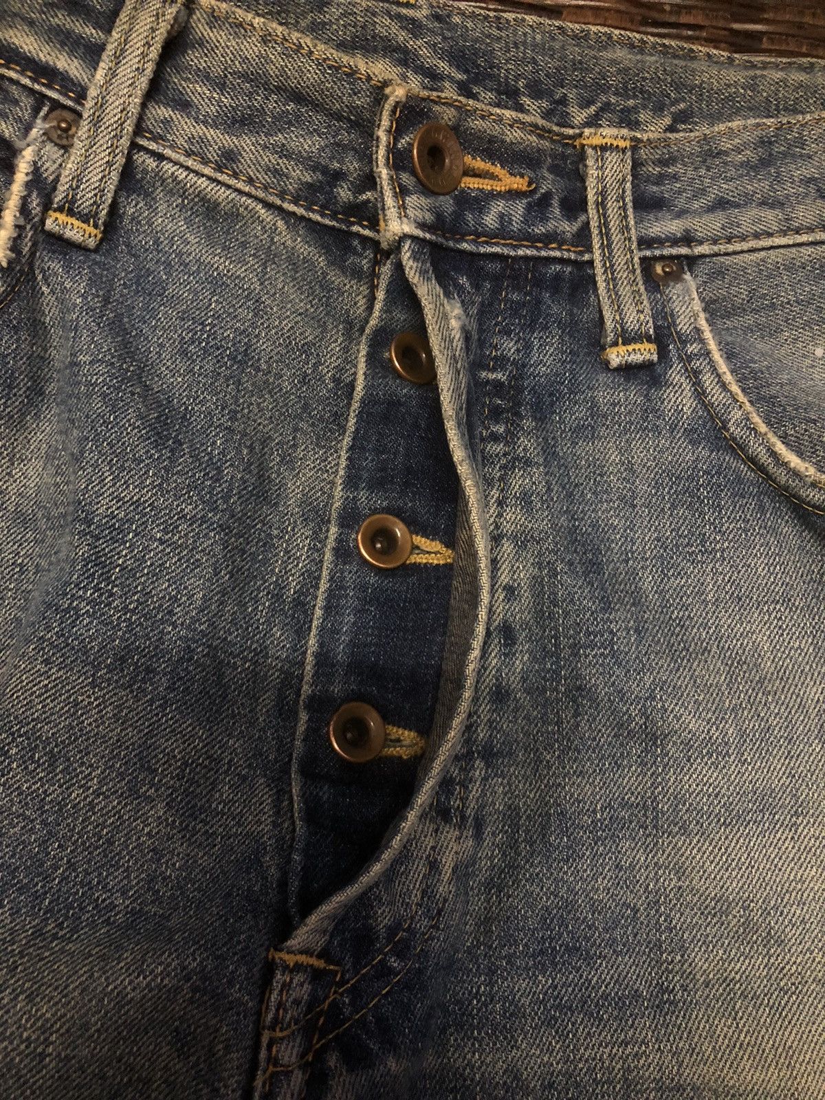 Edwin × Evisu Vintage Edwin Custom Made Evisu Selvedge Jeans Size US 32 / EU 48 - 7 Thumbnail