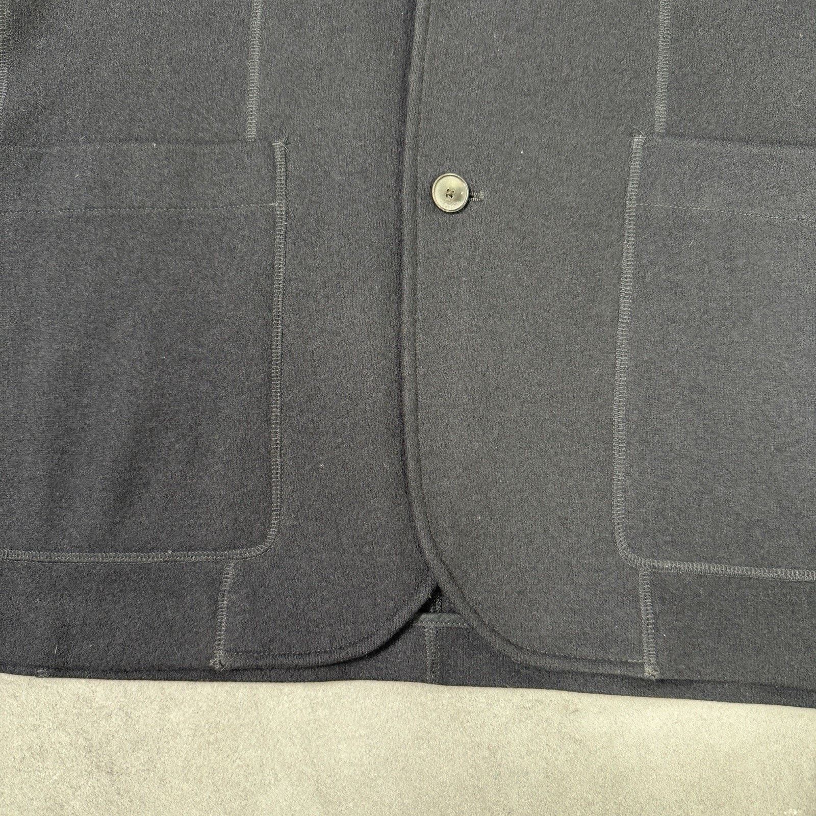 Mr P. Mr P. - Virgin Wool-Blend Jersey Blazer - Blue Size Size 38 Size US M / EU 48-50 / 2 - 10 Thumbnail