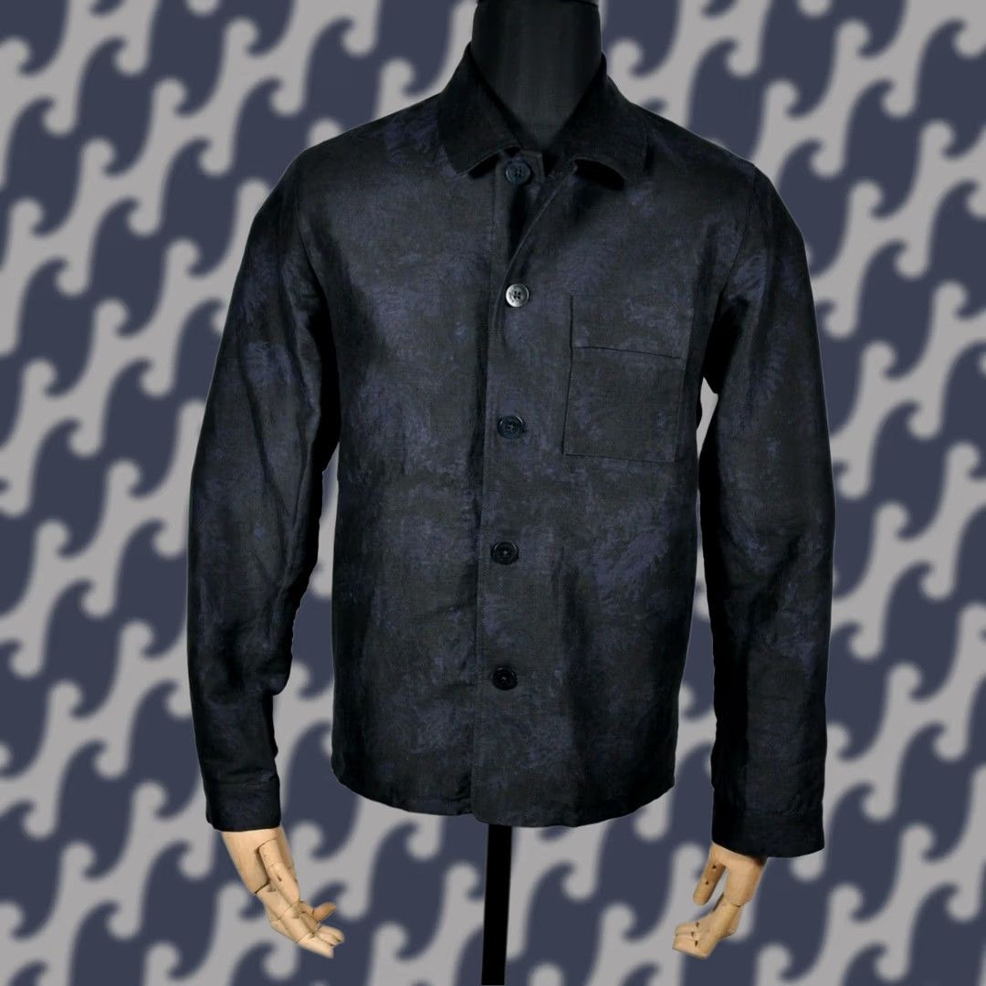 Norse Projects Norse Projects Kyle Indigo Resort Linen Blend Overshirt Men's Jacket M Blue Luxury Casual Shirt Womens? Size US M / EU 48-50 / 2 - 1 Thumbnail