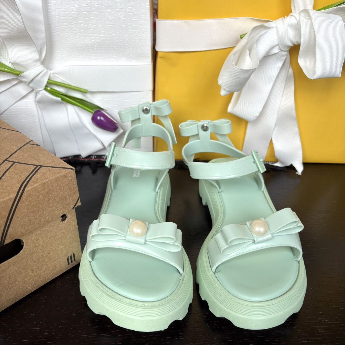 Melissa Sandal Size US 8 / IT 38 - 1 Thumbnail