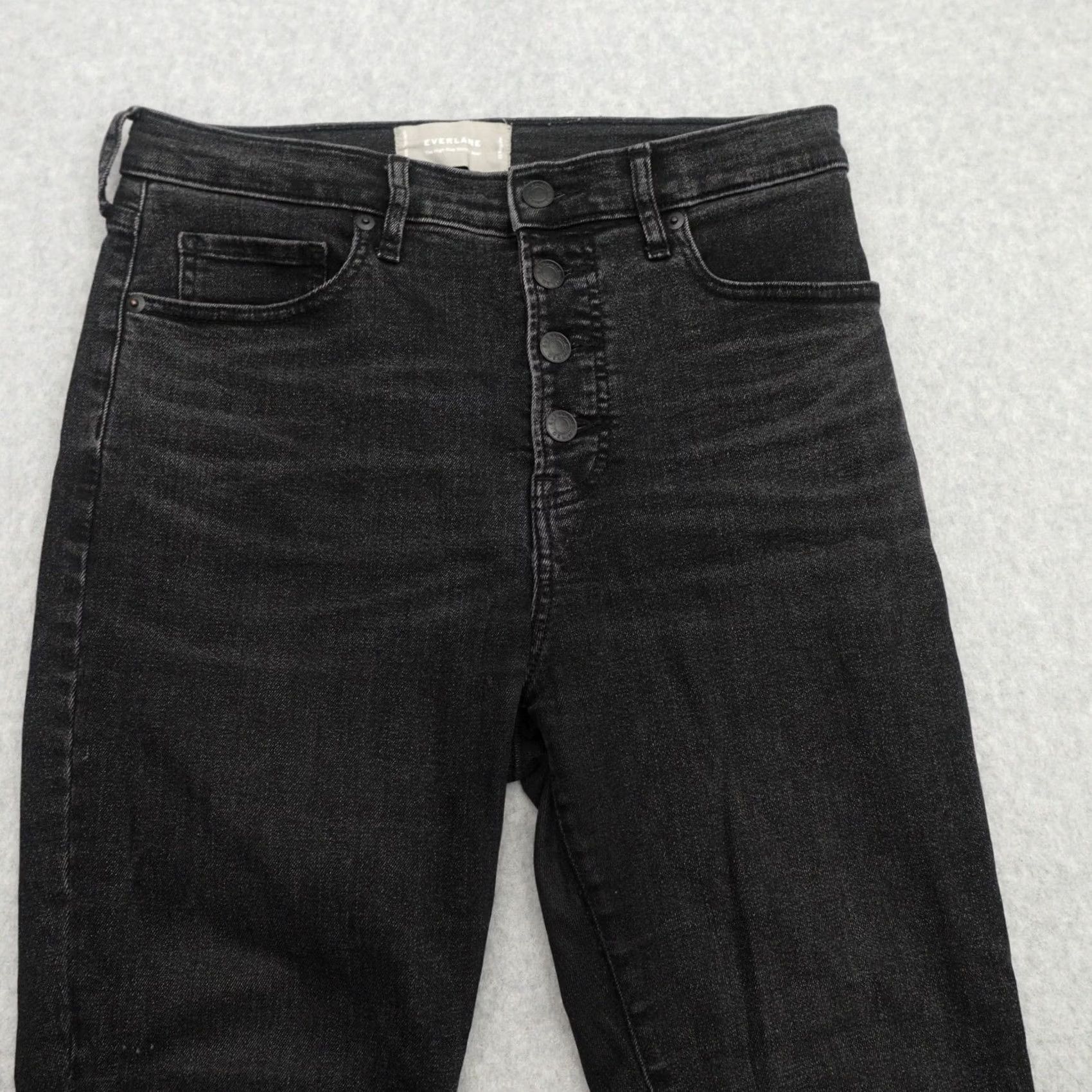 Everlane Everlane Womens 29x28 Skinny Jean - Black - Size 29 Size 29" - 2 Thumbnail
