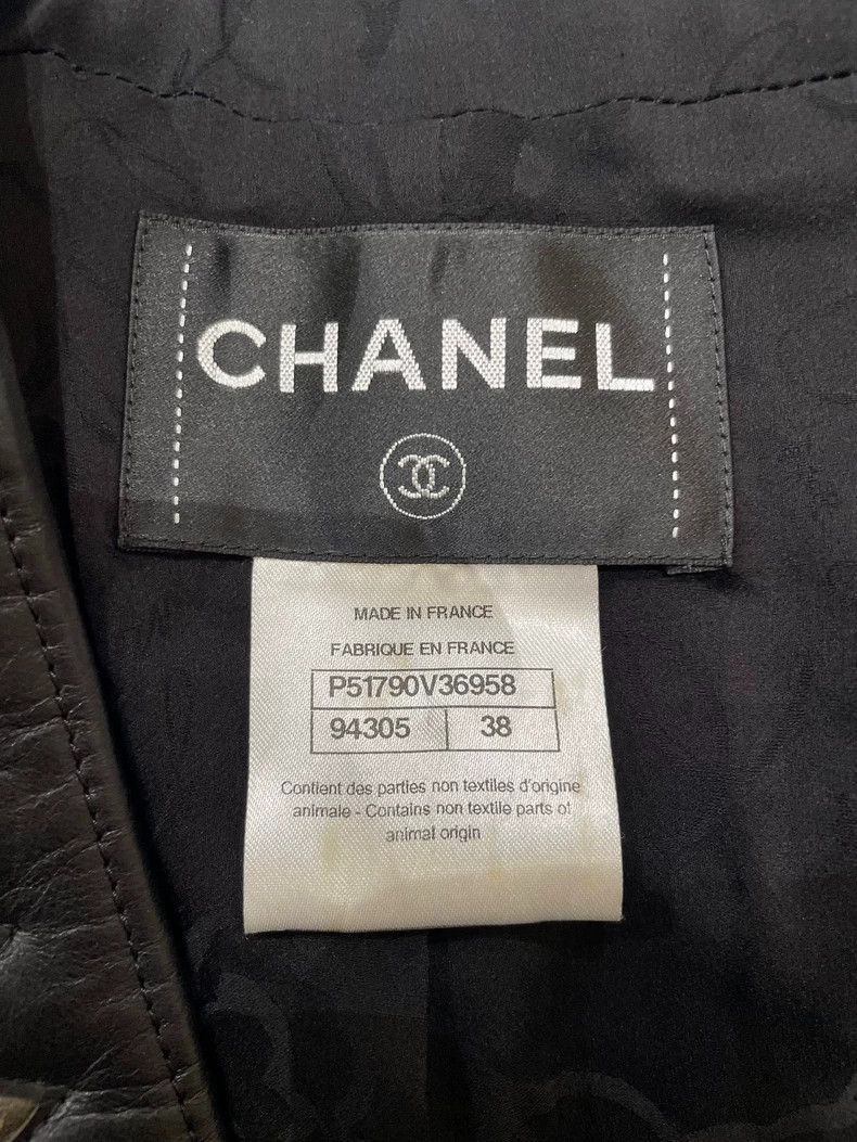 Chanel Chanel Salzburg series show-matched leather jacket Size XS / US 0-2 / IT 36-38 - 6 Thumbnail