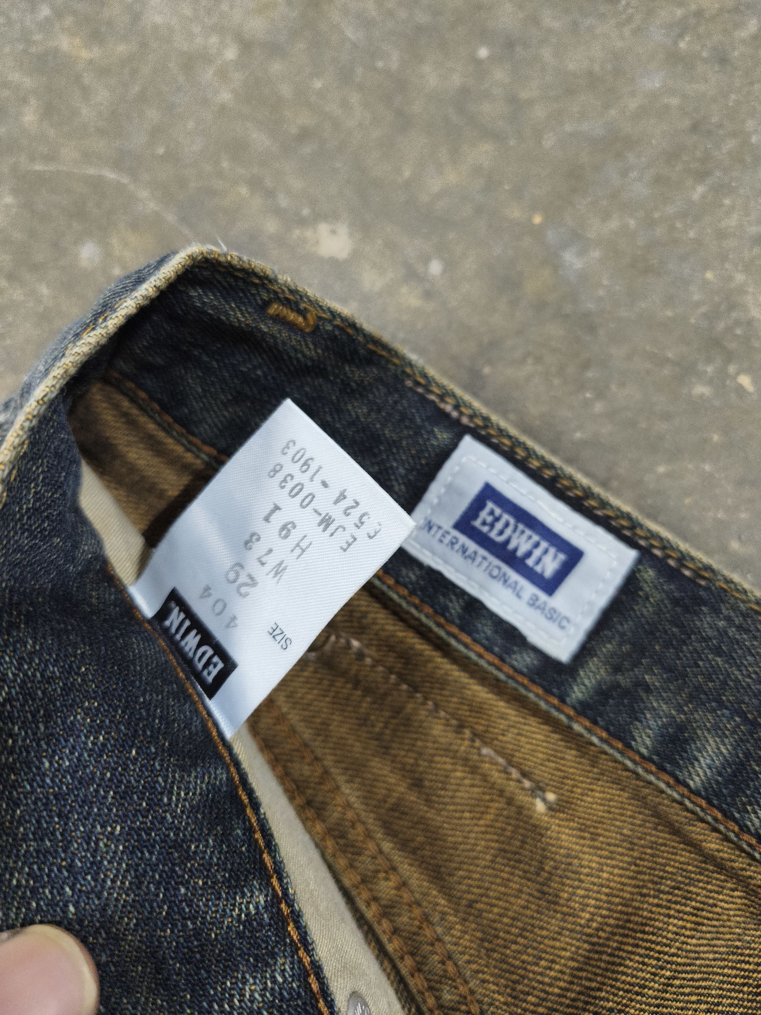 Beauty Beast 🔥Flare🔥🔥🔥 Vintage Edwin Jeans distressed if six was nine Size US 30 / EU 46 - 13 Thumbnail