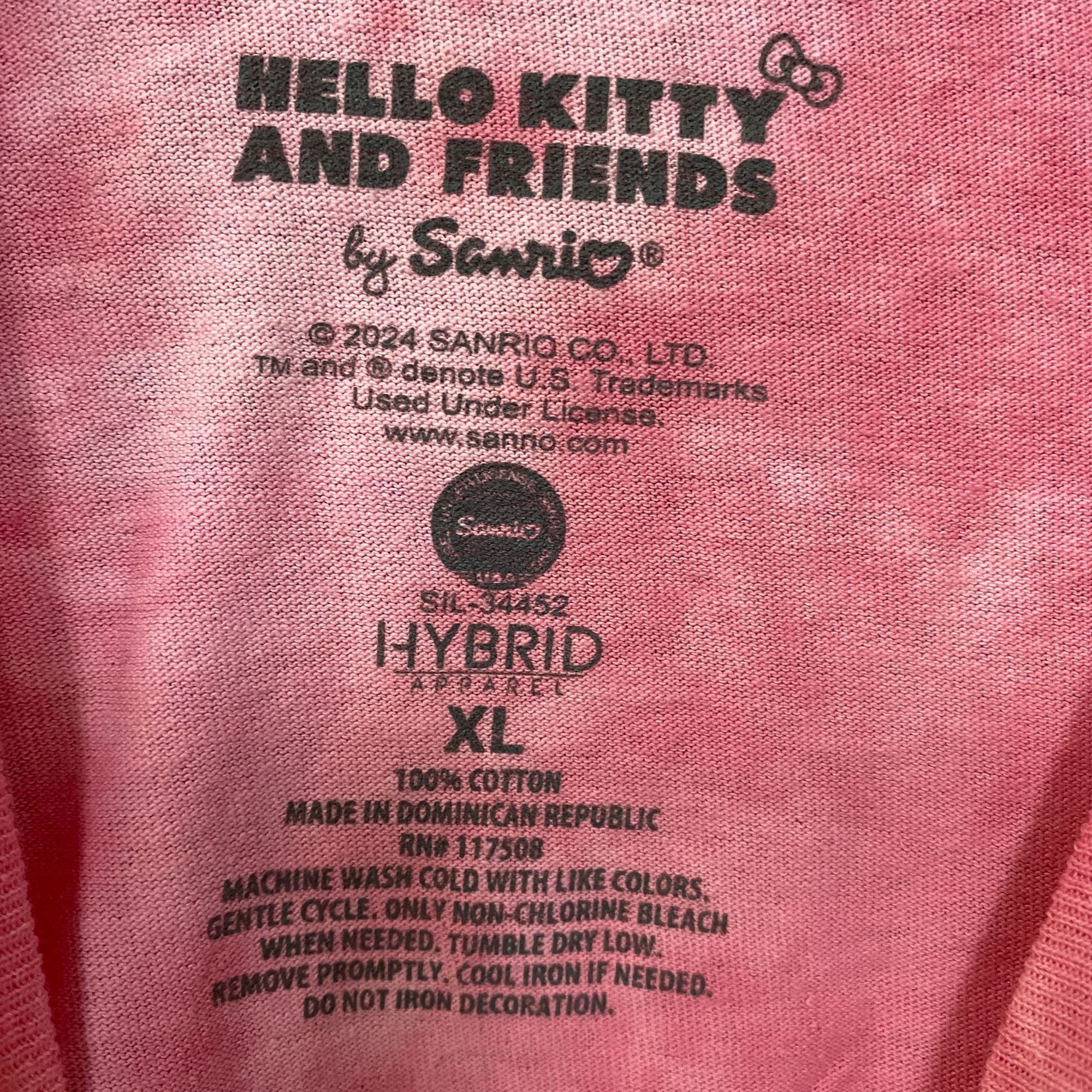 Other Sanrio Hello Kitty And Friends Surf Club Pink Tie Dye T-Shir Size US XL / EU 56 / 4 - 4 Thumbnail