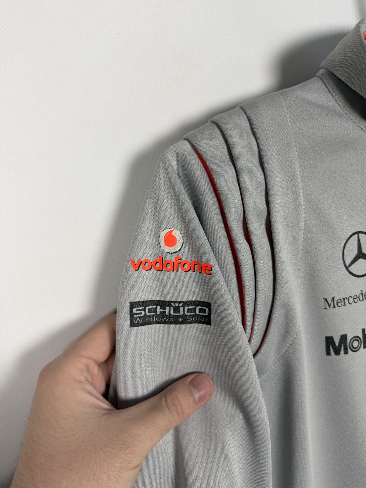 Formula 1 Vodafone McLaren Mercedes Benz Formula 1 Racing Jacket Sz S Size S / US 4 / IT 40 - 7 Thumbnail