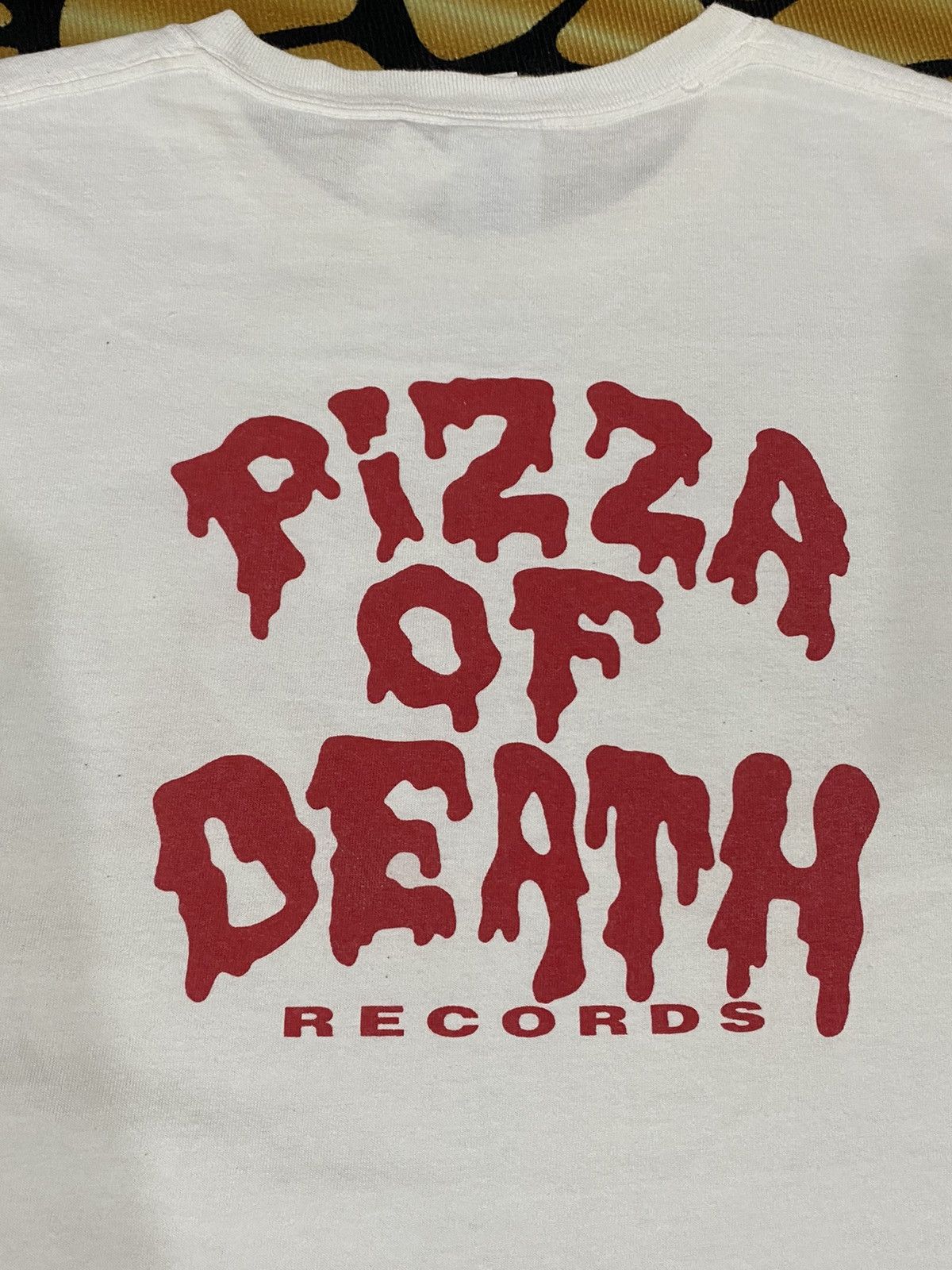 Band Tees × Punk and Yo × Vintage RARE VINTAGE Y2K FUCK KENTA PIZZA OF DEATH RECORD TEE Size US L / EU 52-54 / 3 - 6 Thumbnail