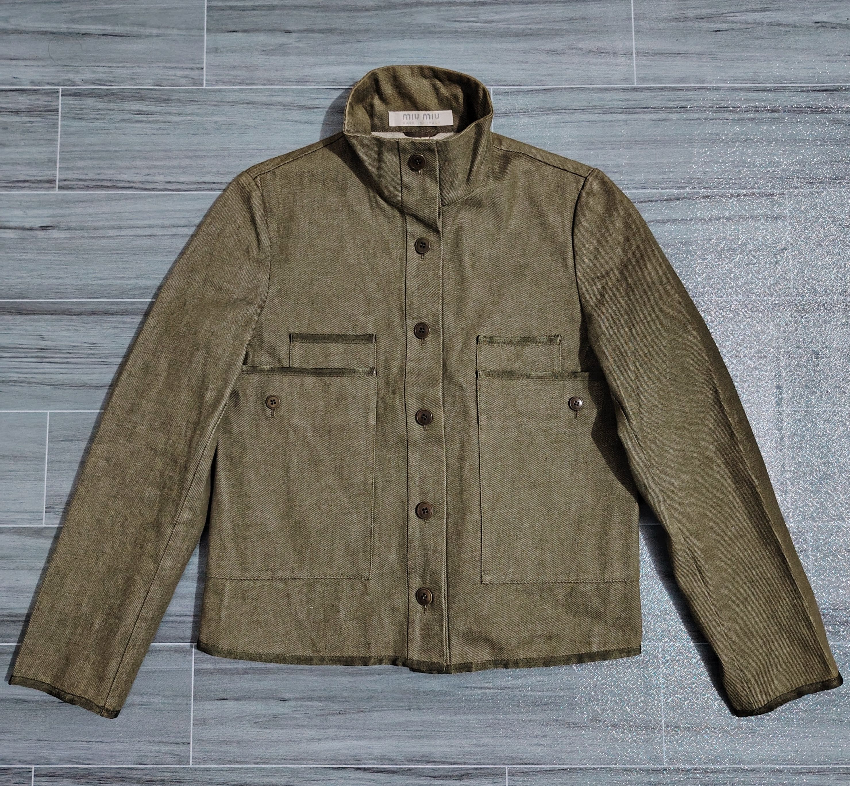 MIU MIU - 90's - Archive - Utility Jacket