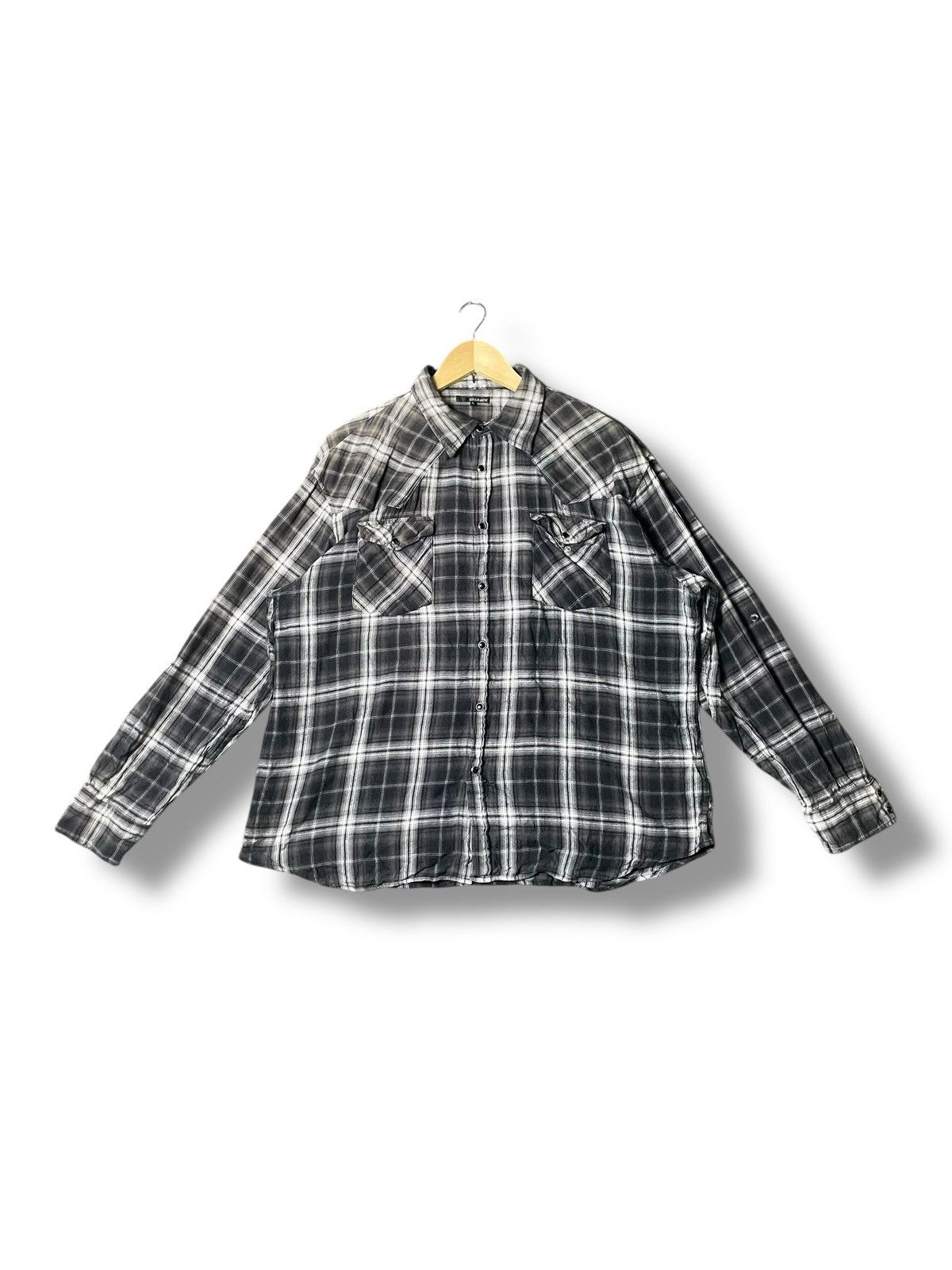 Japanese Brand Japanese Brand Button Up Flannel (52) Size US L / EU 52-54 / 3 - 1 Thumbnail