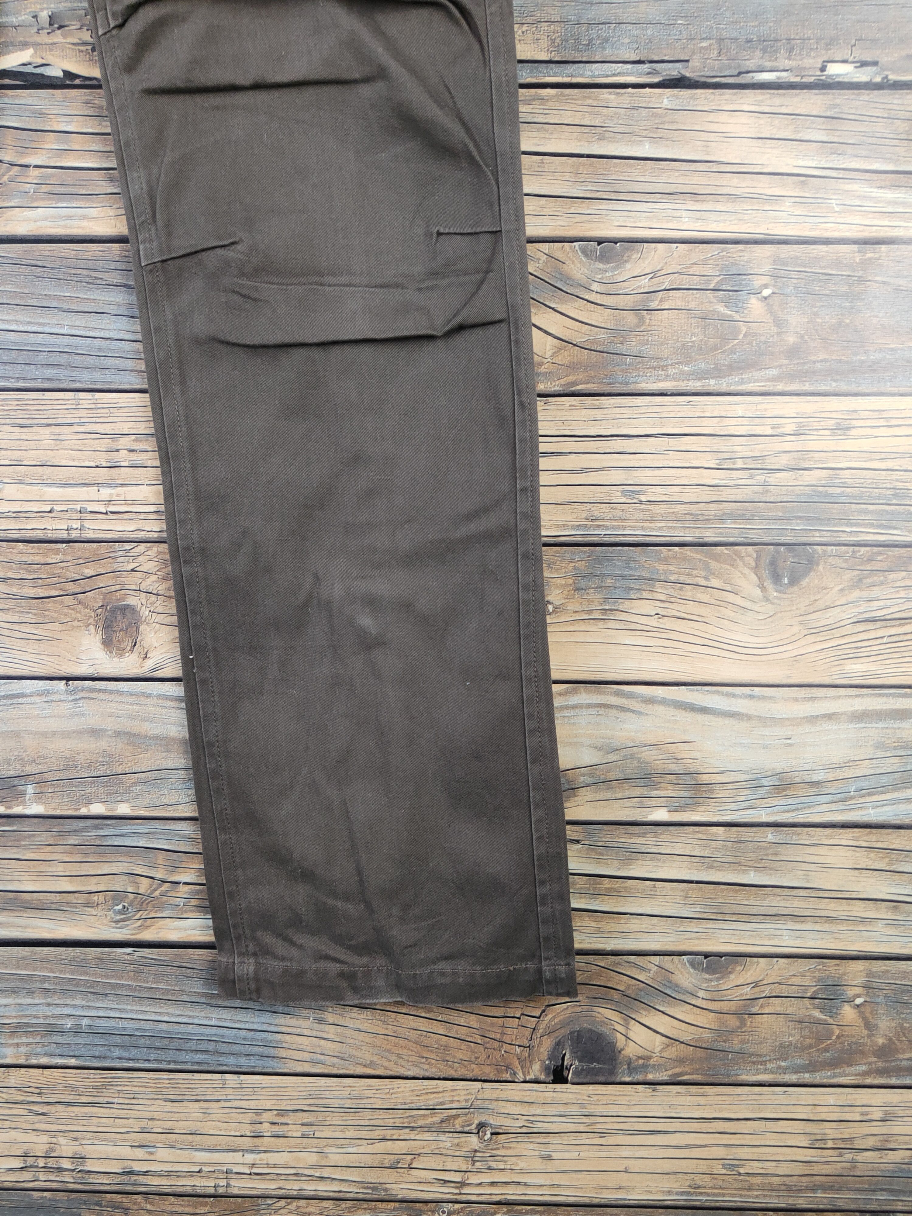 Japanese Brand DL Audience Brown Multipocket Tactical Cargo Pants #1951 Size US 32 / EU 48 - 6 Thumbnail