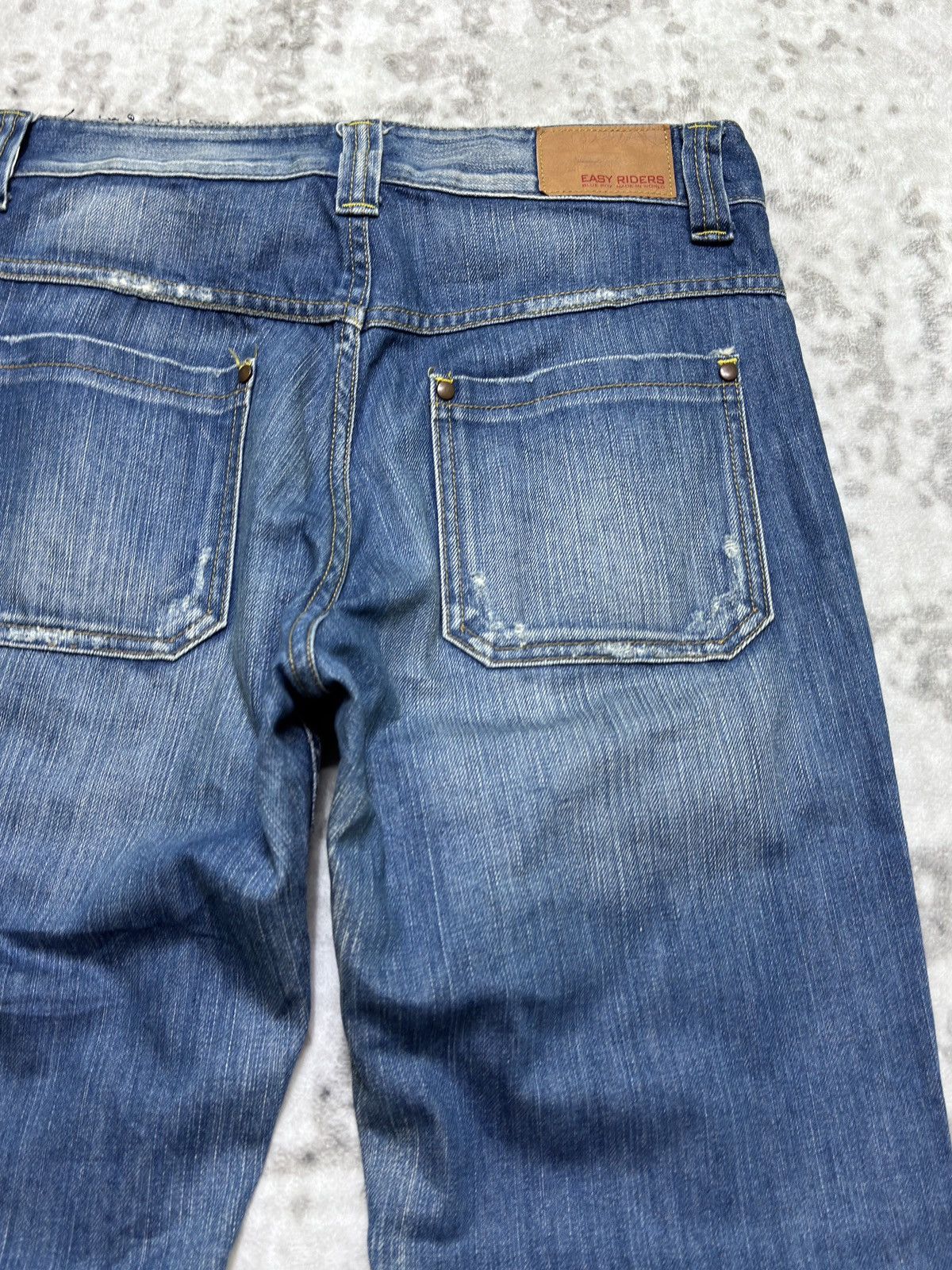 Japanese Brand Vintage Easy Rider Y2K Distressed Regular Fit Workwear Style Size US 30 / EU 46 - 10 Thumbnail